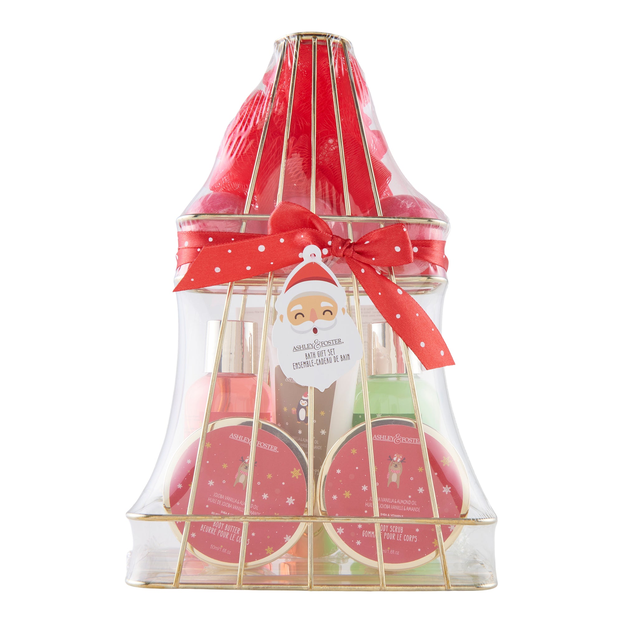 Ashley & Foster Deluxe Shower Caddy Set, 7Piece Giant Tiger