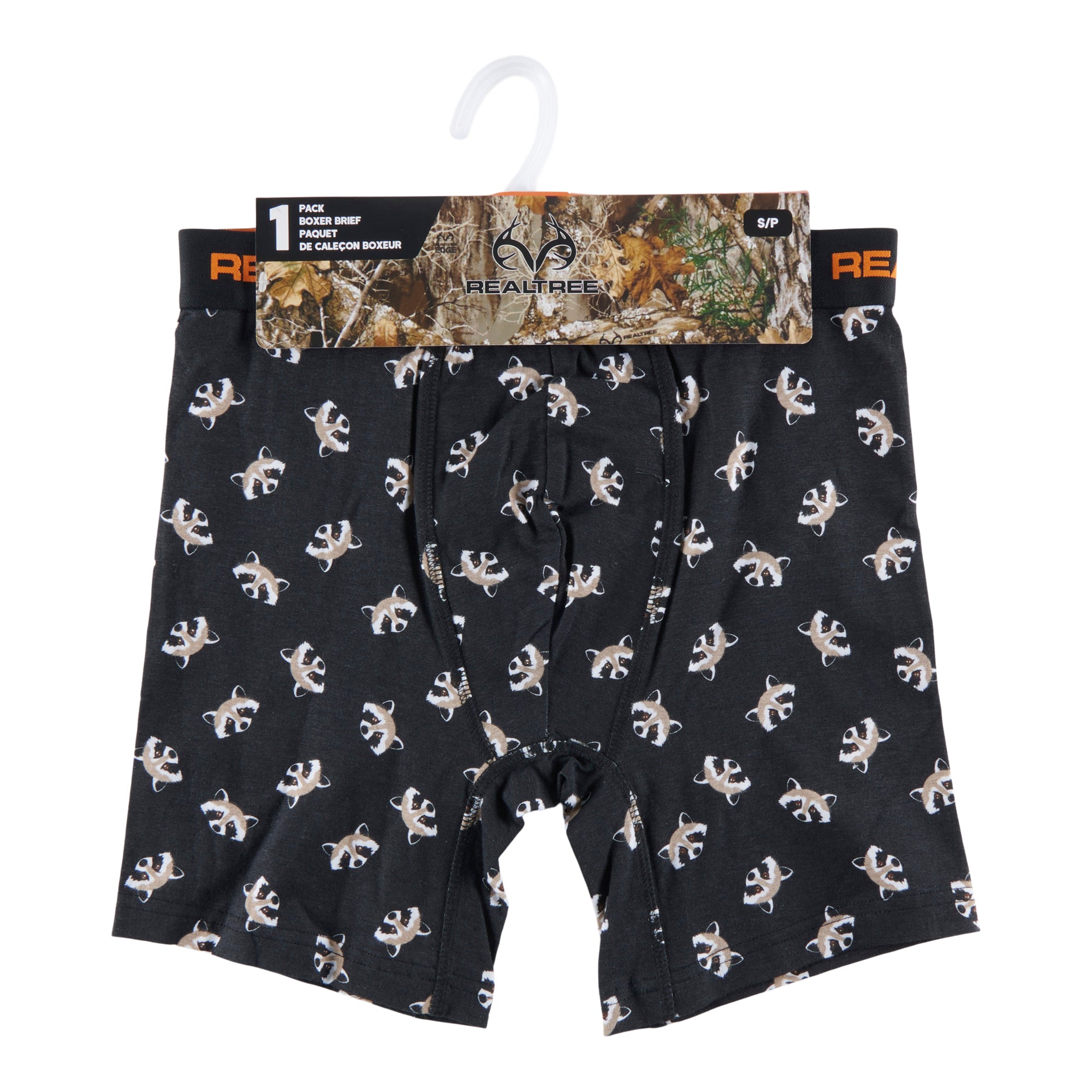 Realtree Men's Boxer Briefs Giant Tiger