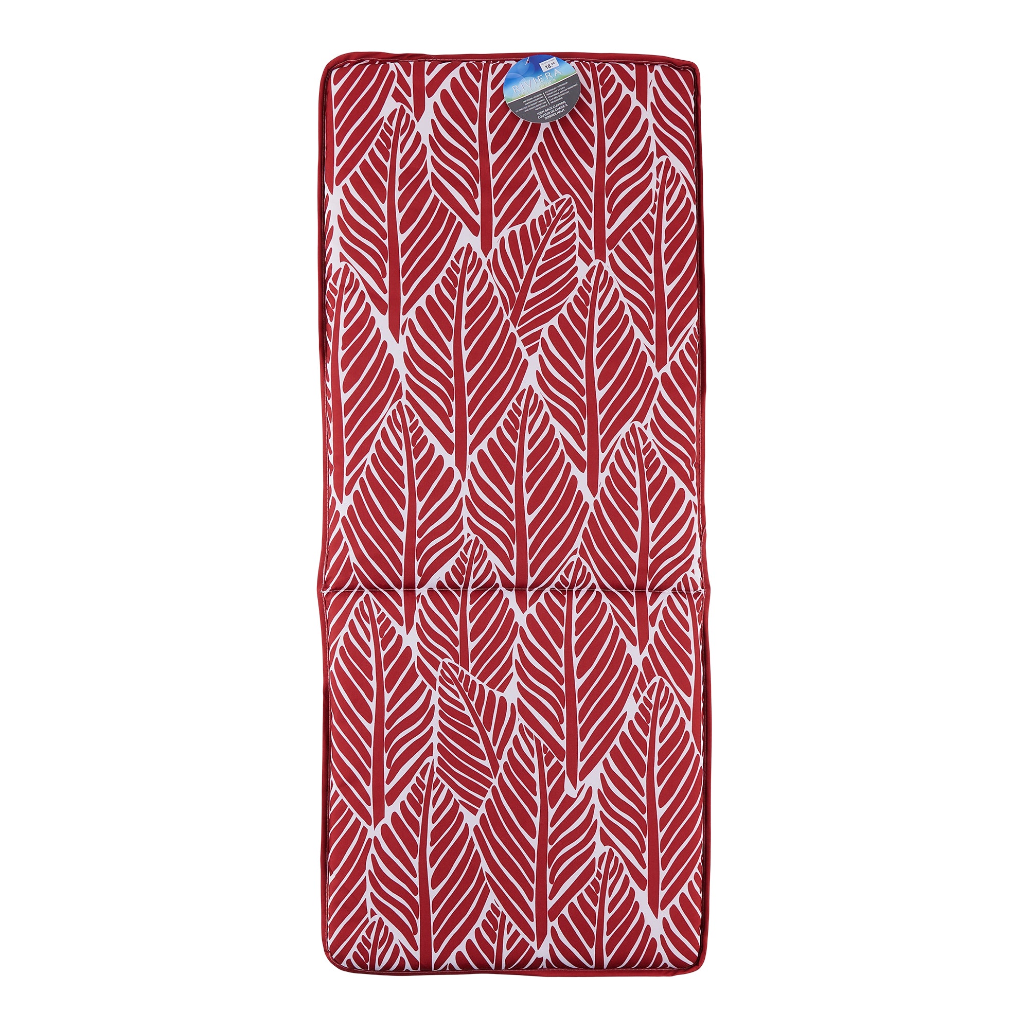 Classic High Back Chair Cushion, Geometric, 42 in x 17.5 in. Giant Tiger