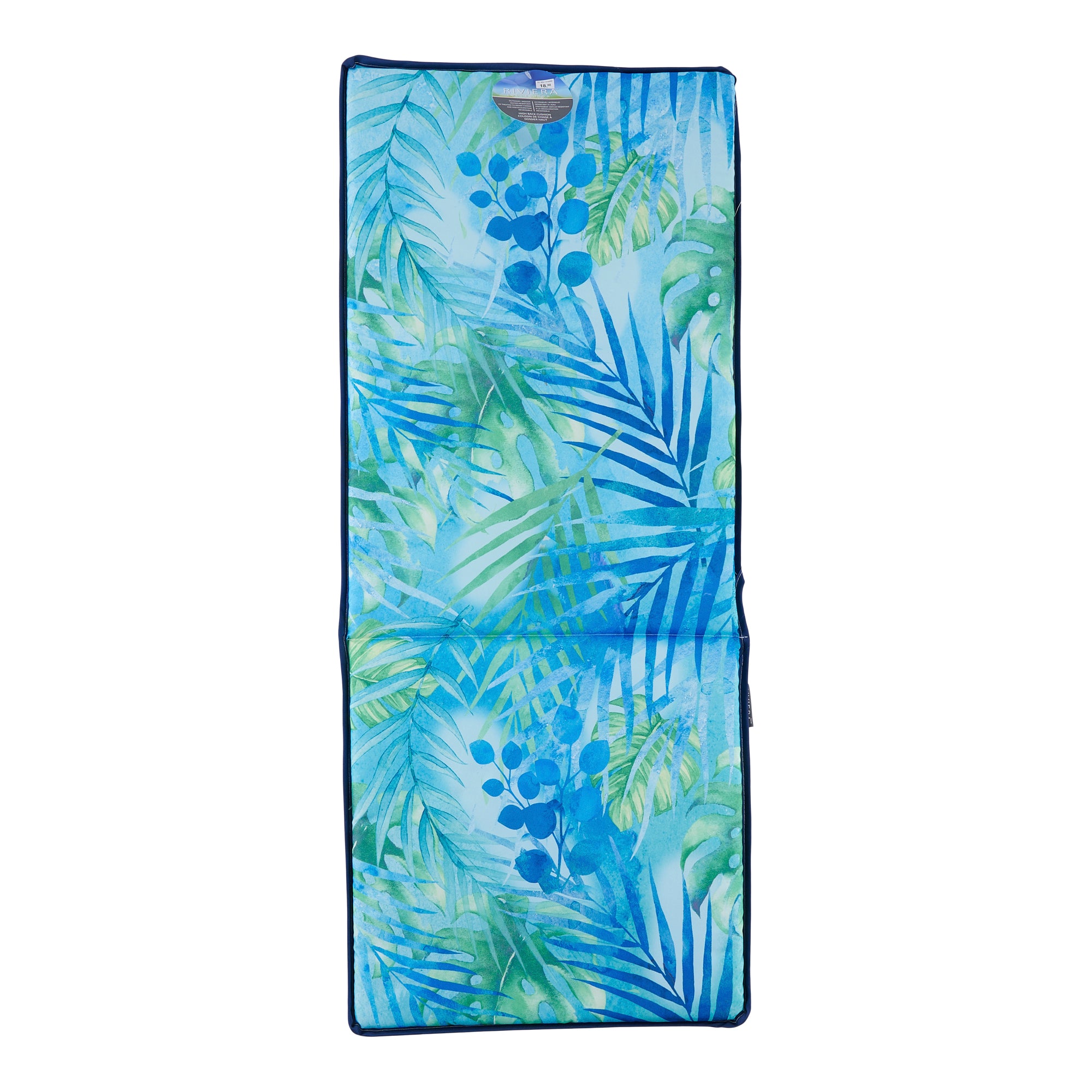 Classic High Back Chair Cushion, Tropical, 42 in x 17.5 in. Giant Tiger