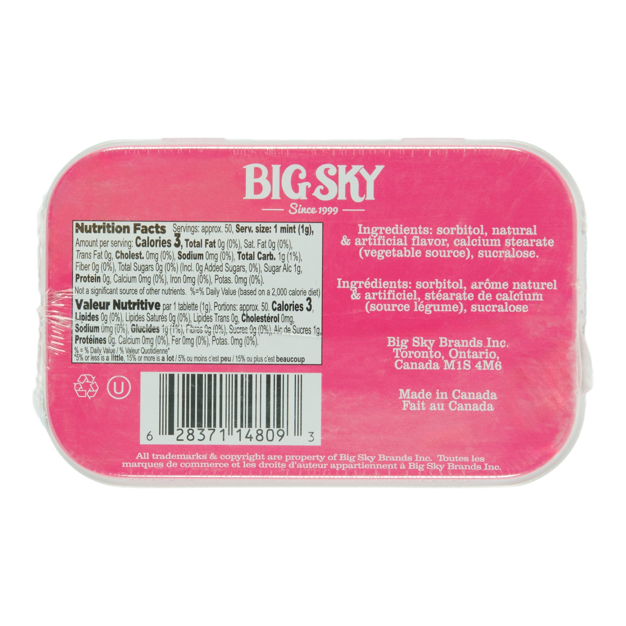 Big Sky Cotton Candy Mints, 50 g – Giant Tiger