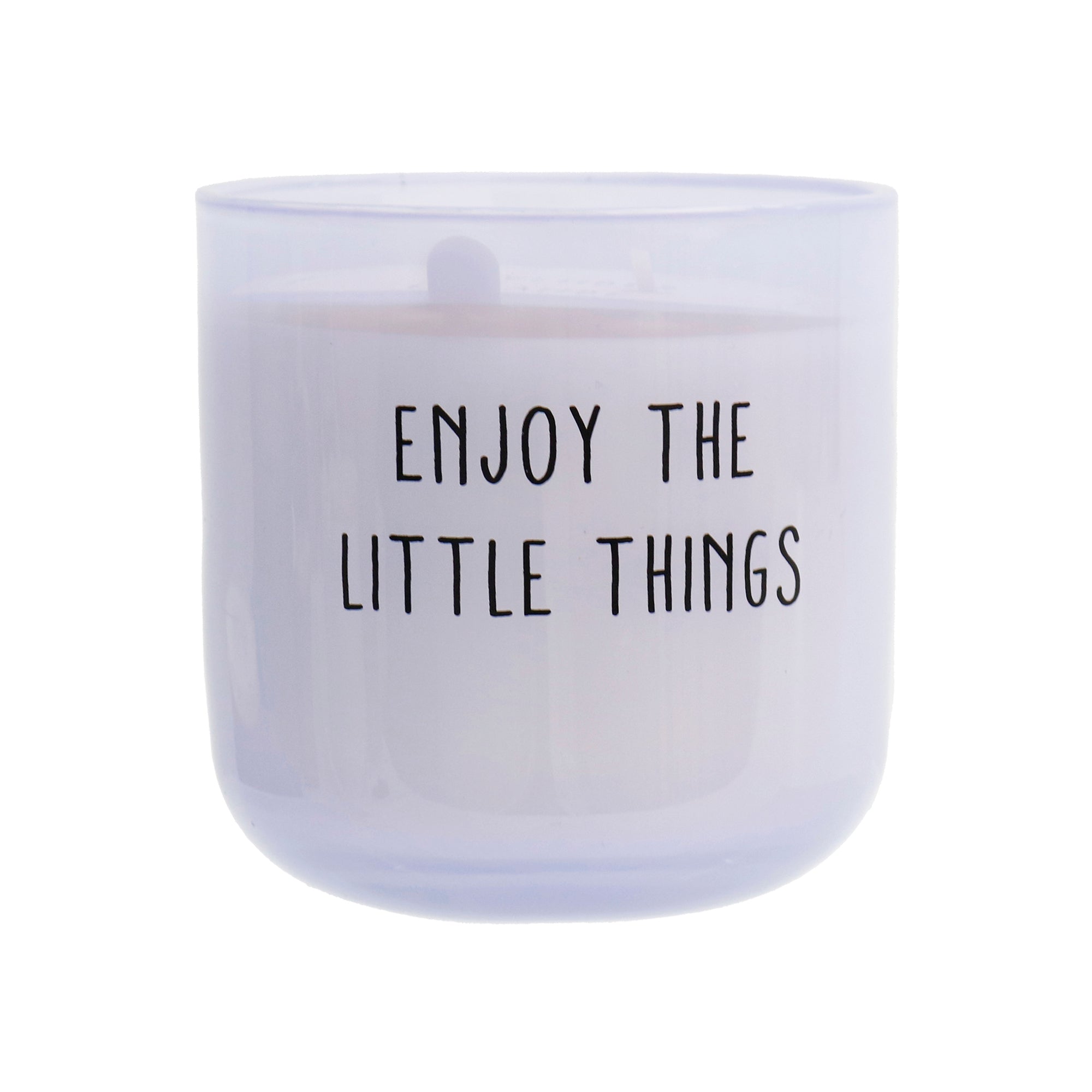 Enjoy The Little Things Lavender Candle, 12oz. Giant Tiger