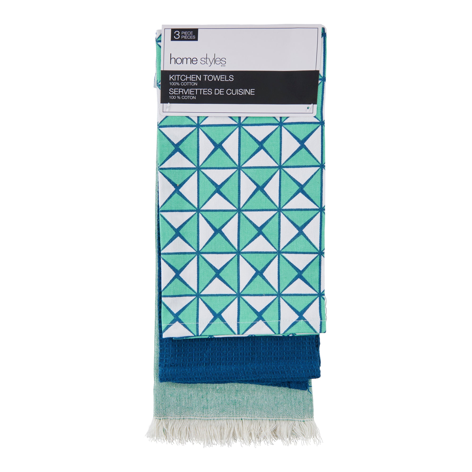 HomeStyles Kitchen Towels, 3 Pack Giant Tiger