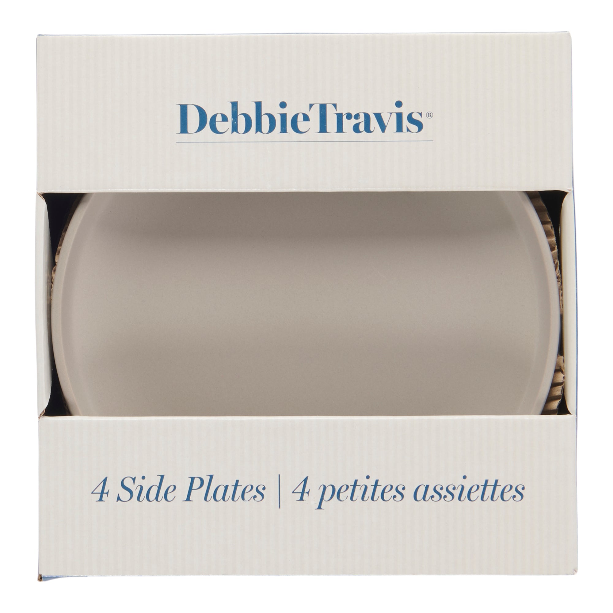 Debbie Travis® Side Plates, Grey, 4 Pack Giant Tiger