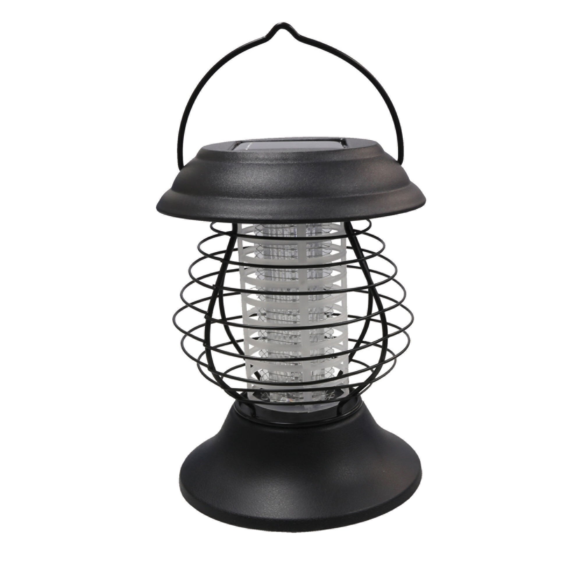 Glow Bright LED Solar Bug Zapper Lantern Giant Tiger