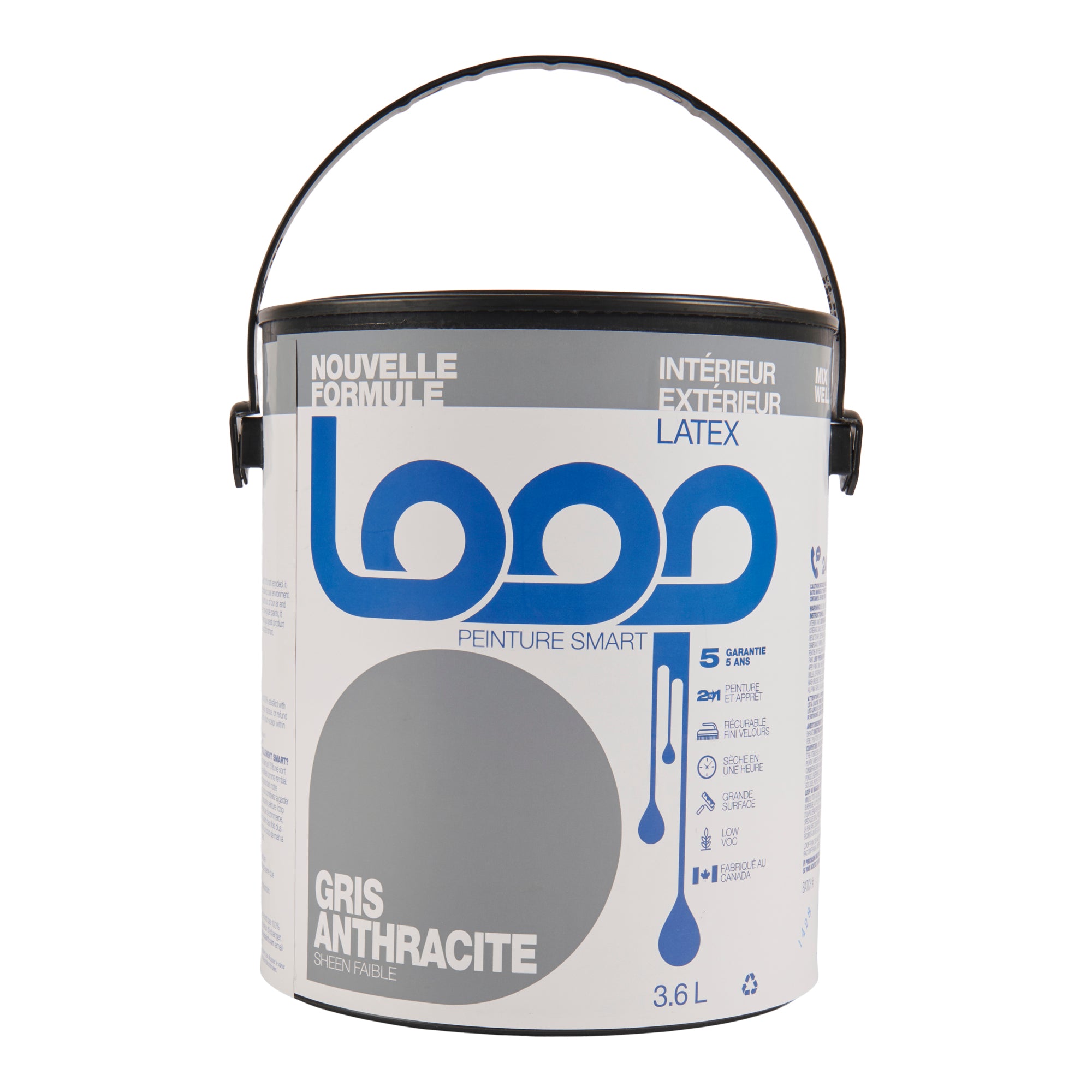 Peinture à plancher 100% latex intérieure et extérieure - Base 3 - Fini satiné - 3.5 L SICO main image 1
