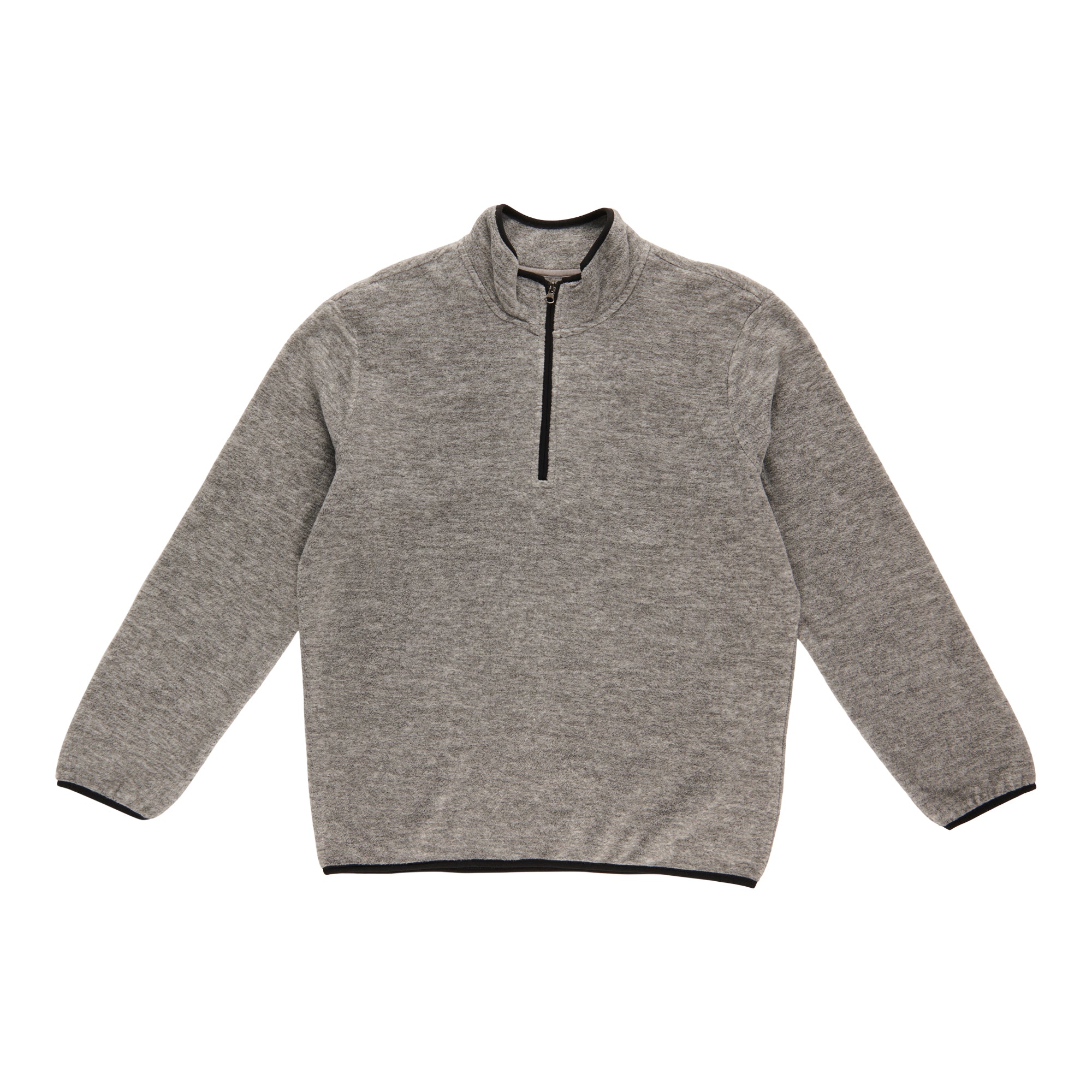 Mountain Ridge Men's Micropolar Mock-Neck Half Zip Sweatshirt