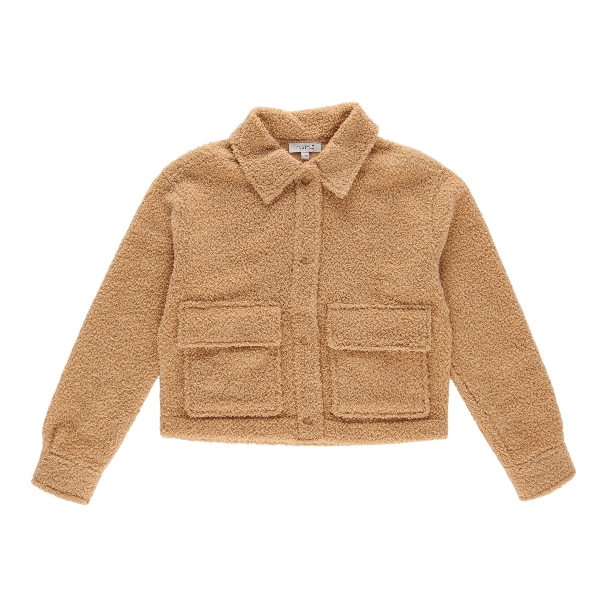 mySTYLE Women's Short Sherpa Shacket – Giant Tiger