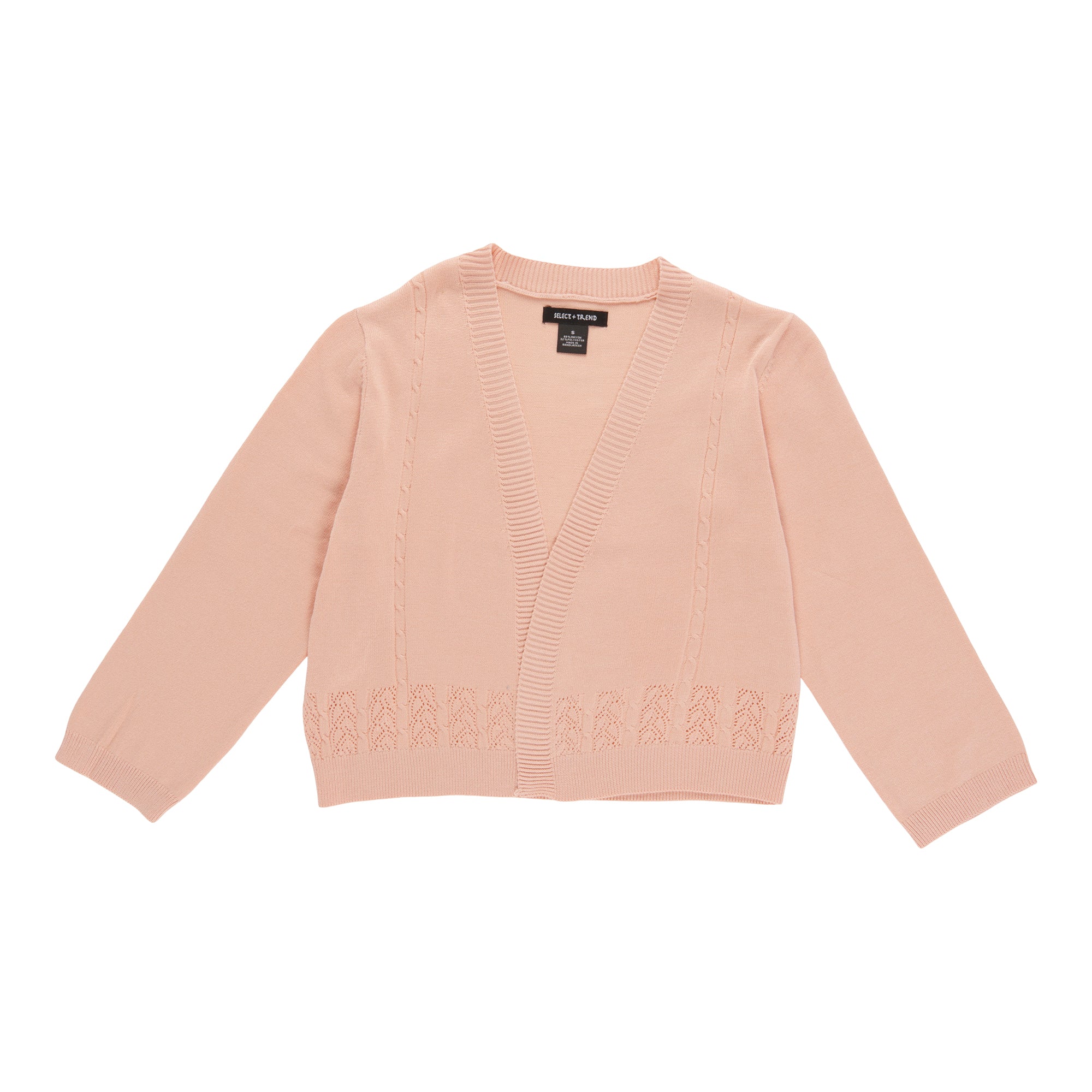 Cardigan de style boléro décontracté à manches longues pour femmes