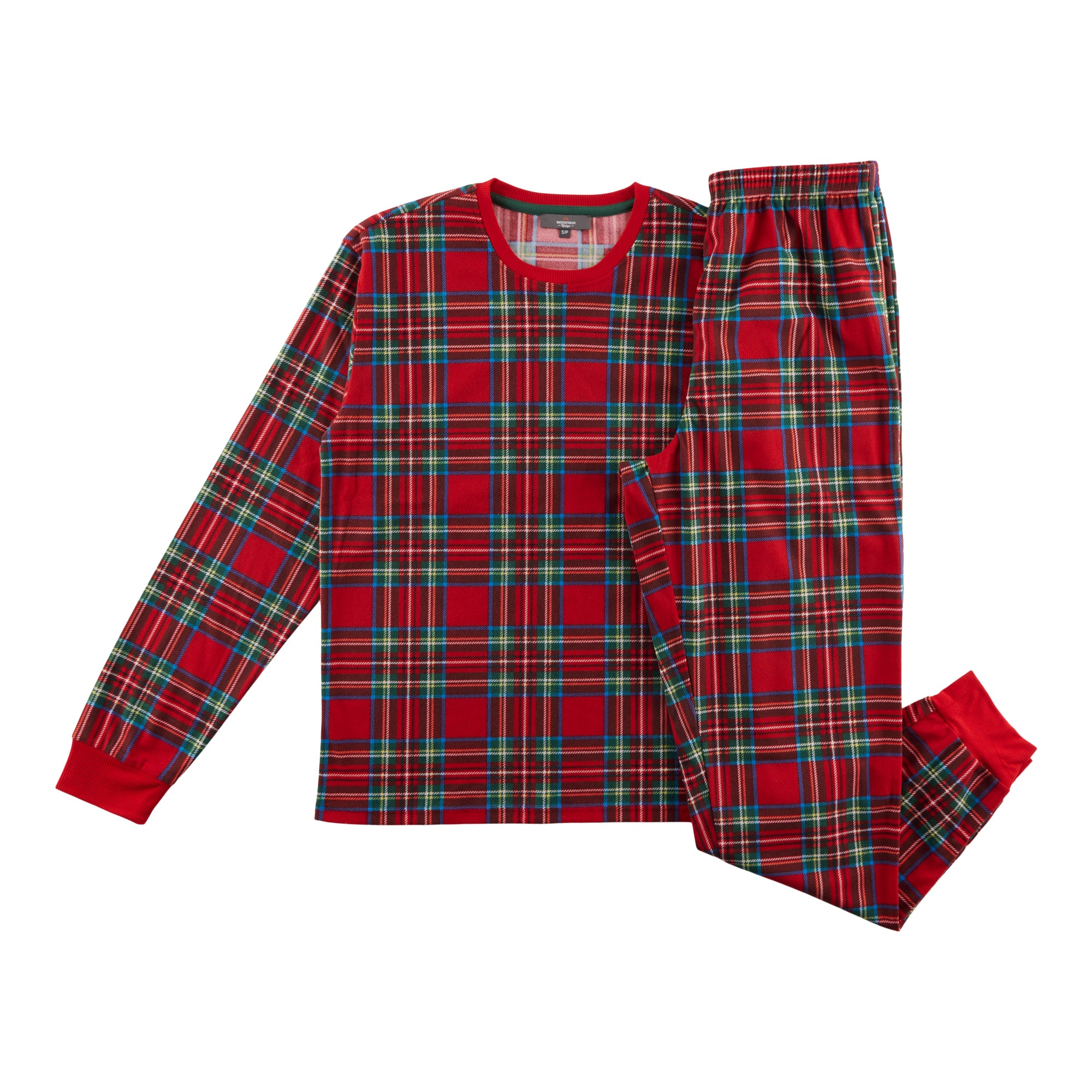 Mountain Ridge Men's Red Tartan Family PJ Set, 2-Piece – Giant Tiger