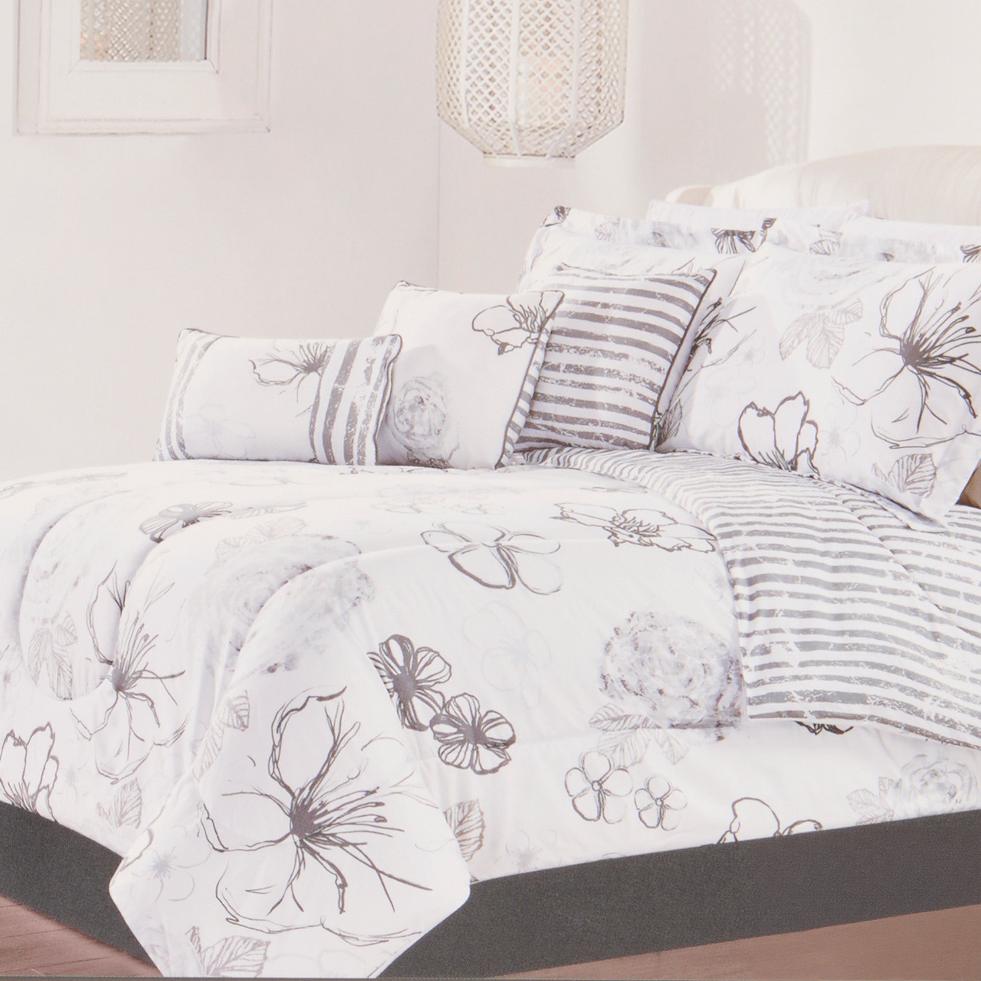 Queen Comforter Set, 7 Piece Giant Tiger