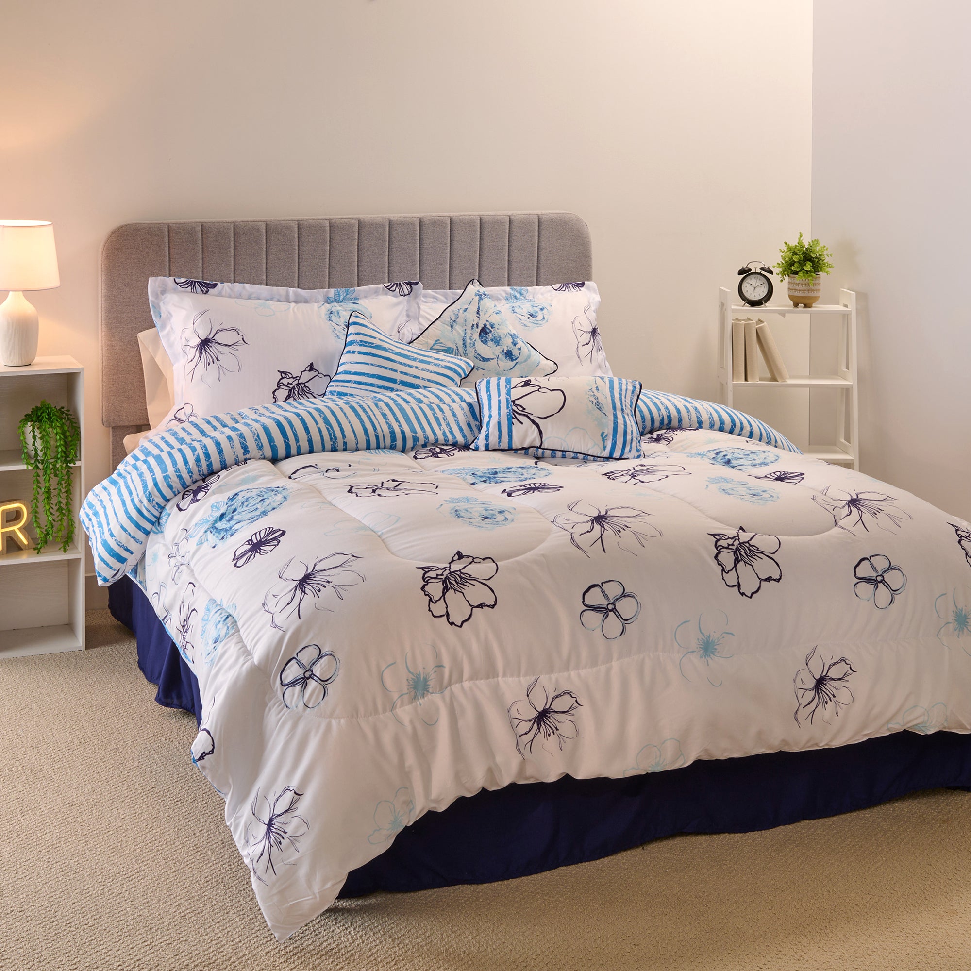 King Comforter Set, 7 Piece Giant Tiger