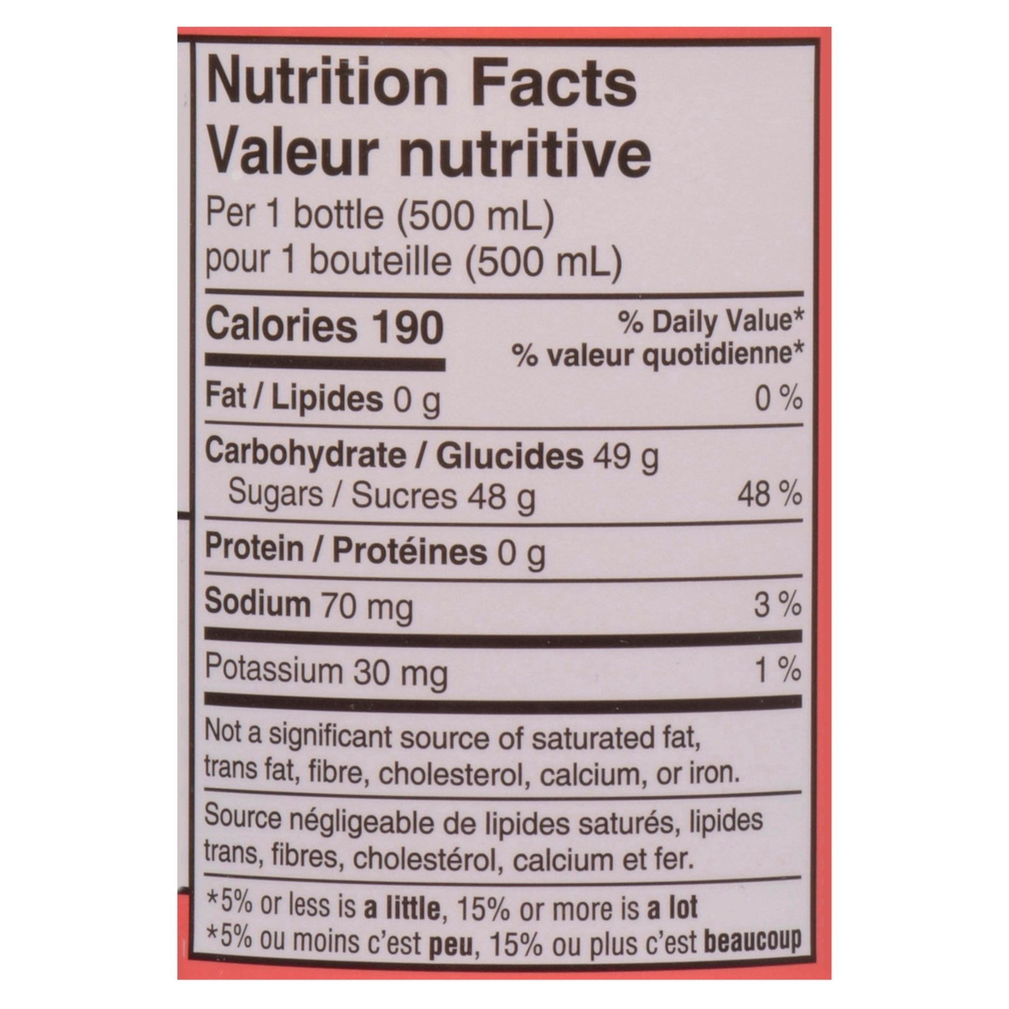 Canada Dry Raspberry Lemonade Ginger Ale, 500 ml Giant Tiger