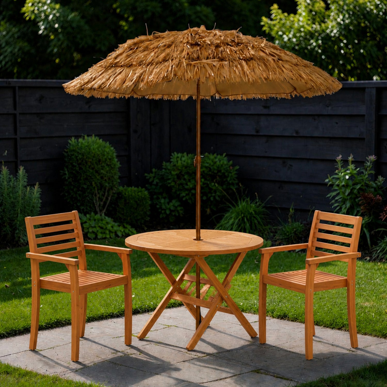 clemson tiger patio umbrella HomeStyles Tiki Umbrella, 6-ft. – Giant Tiger