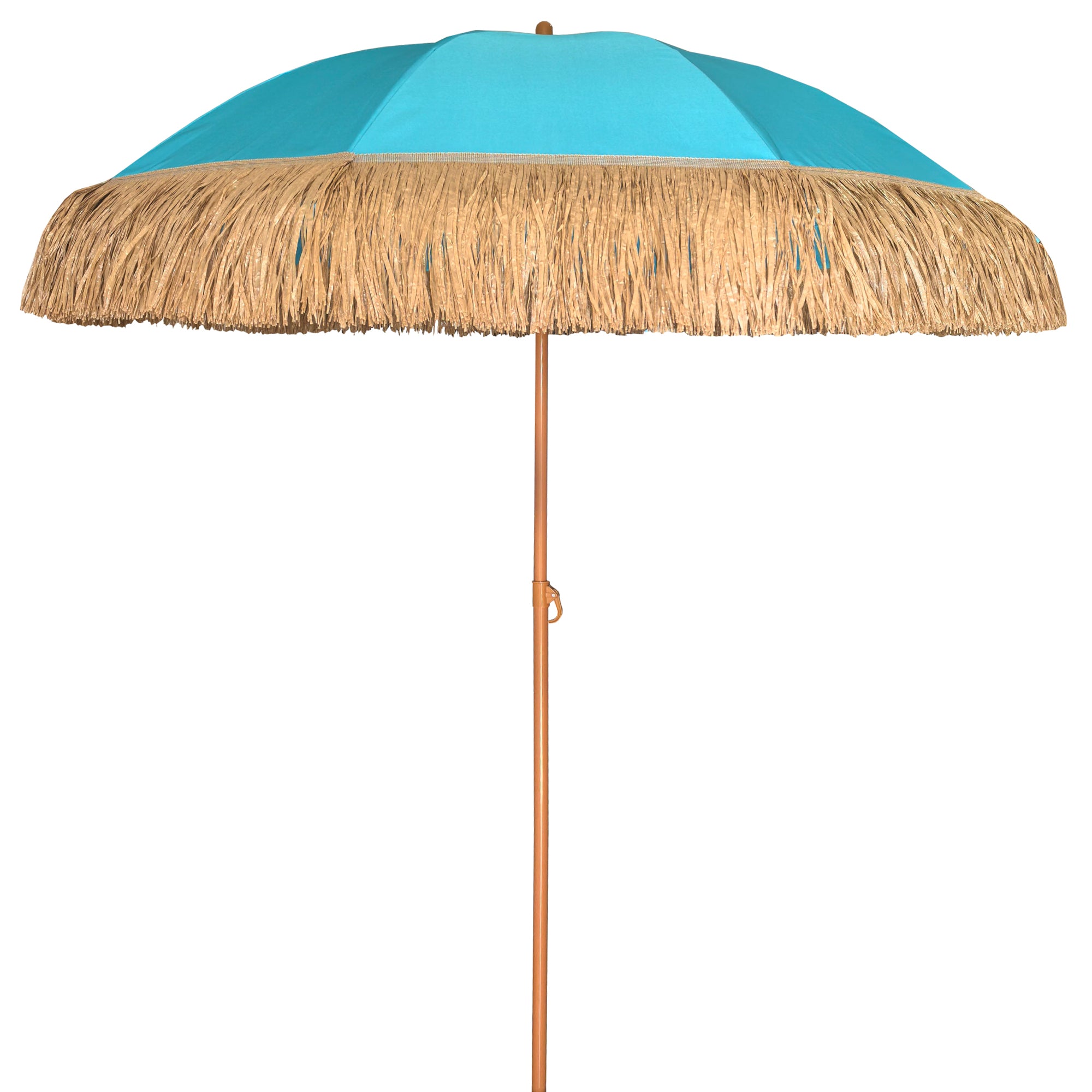HomeStyles Clear Top Tiki Umbrella, 6 ft