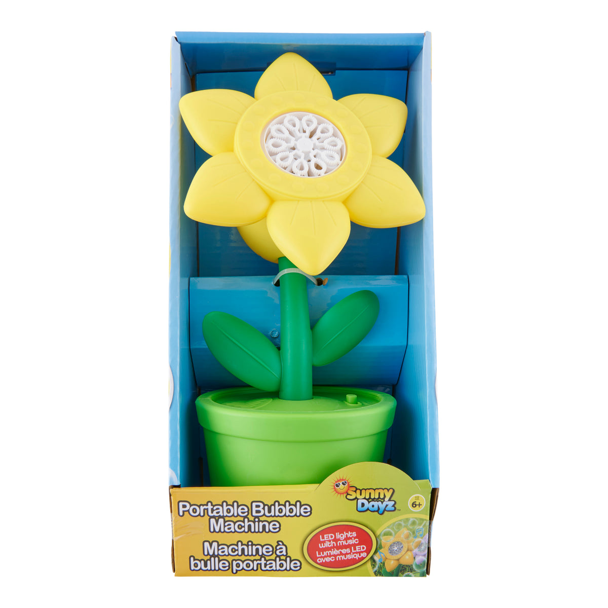 Machine à Bulles En Forme De Bouquet De Fleurs – Jouet Portable Avec Lumières LED – Pour Jardin, Camping Et Mariages – Dès 3 Ans