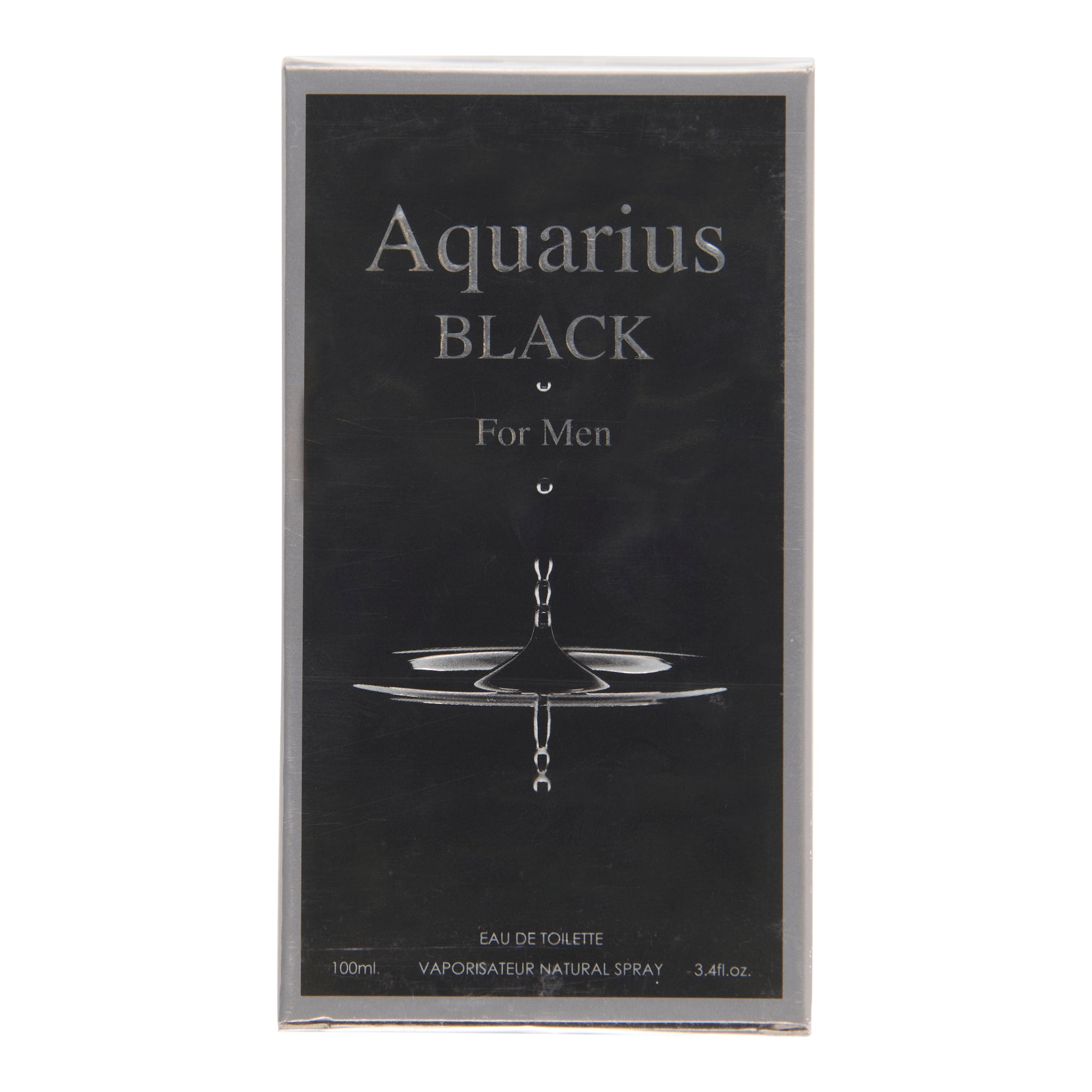 Aquarius Black for Men, 100 ml – Giant Tiger