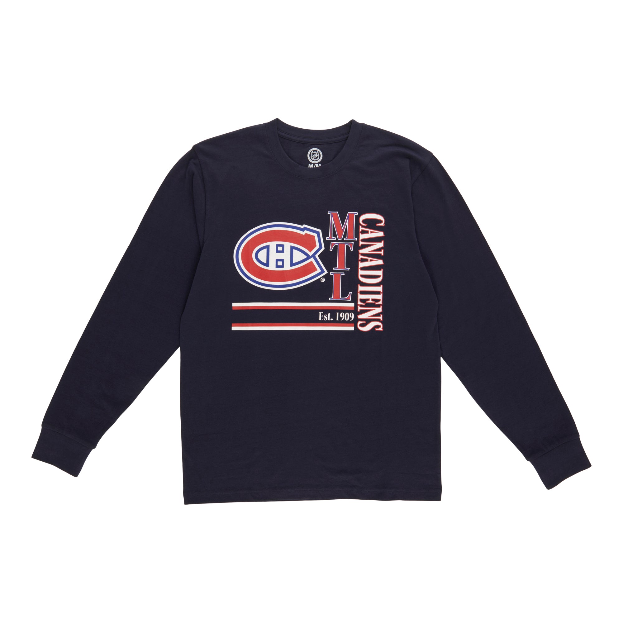 NHL Men's Licensed Montreal Canadiens Long Sleeve T-Shirt – Giant