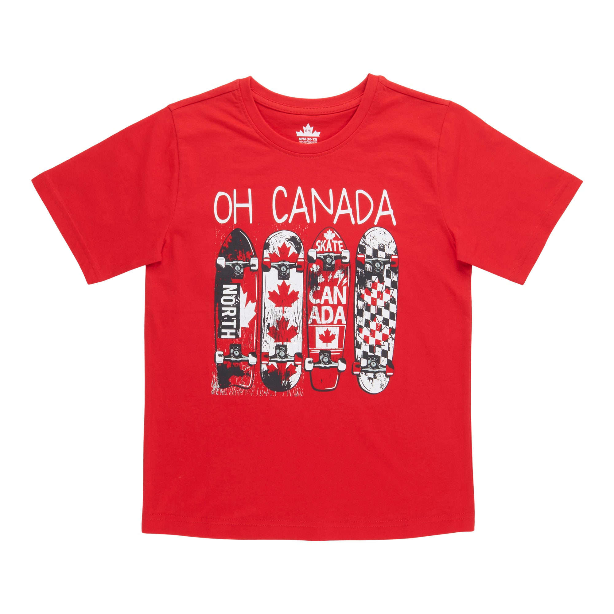Canada EH! Boys' Printed Short Sleeve T-Shirt – Giant Tiger