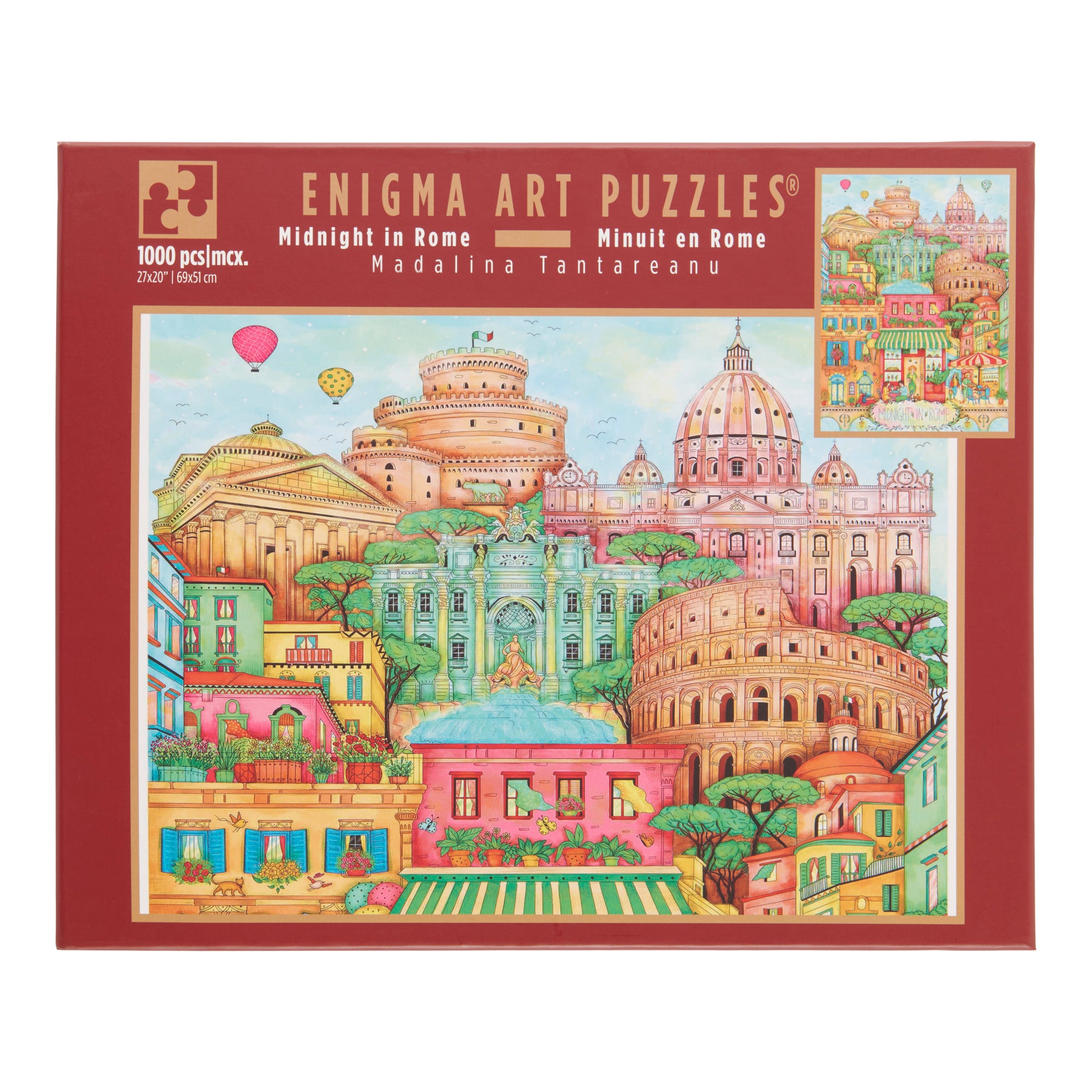 Enigma Art Puzzles, 1000 Piece, Assorted – Giant Tiger