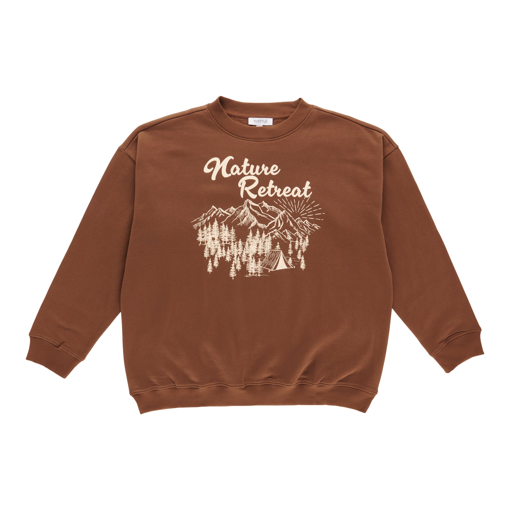 mySTYLE Women's Crew Neck Fleece Sweater – Giant Tiger