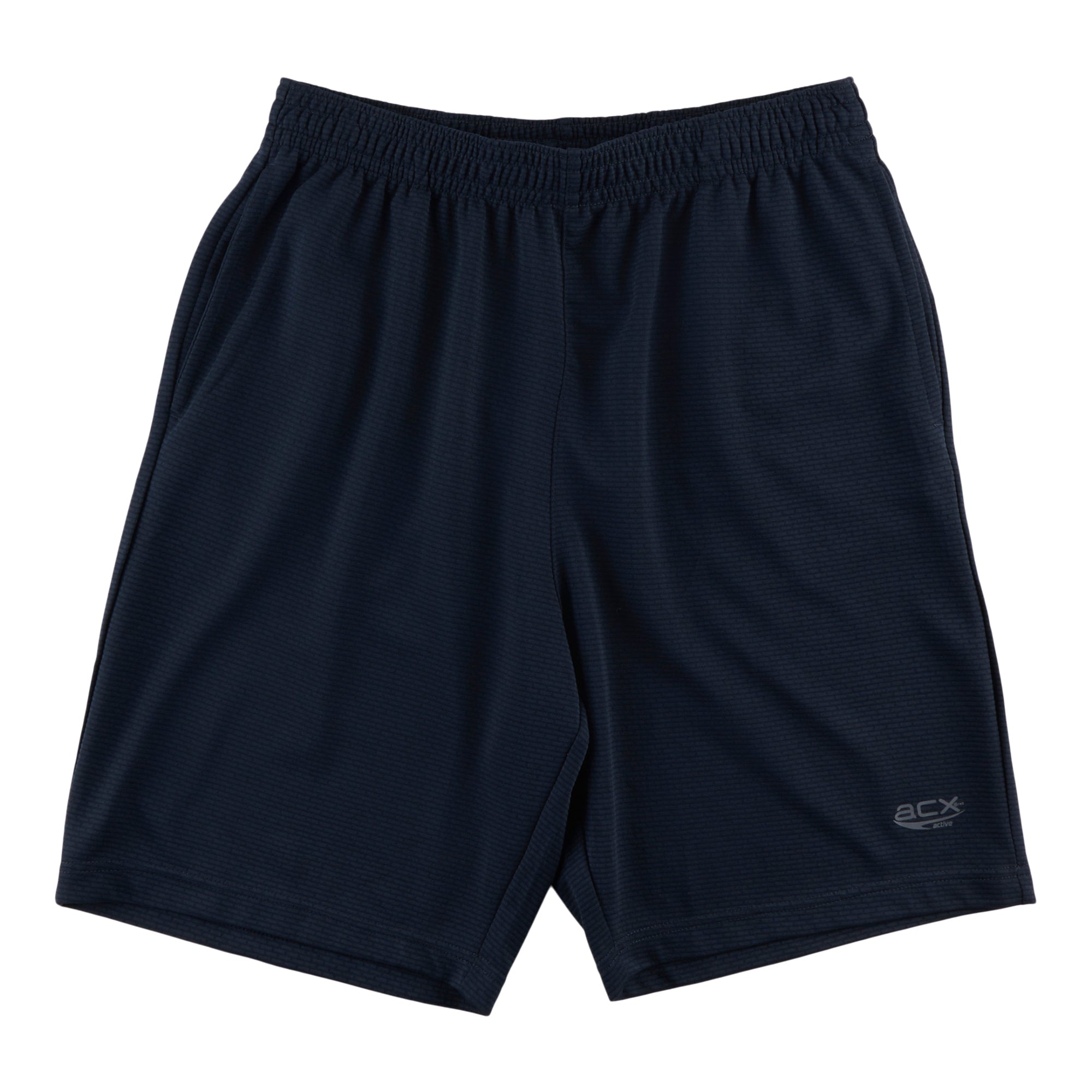 Short D'entraînement Homme - Tissu Stretch Léger, 2 Poches Dont Une Zippée - Séchage Rapide - Sport, Gym