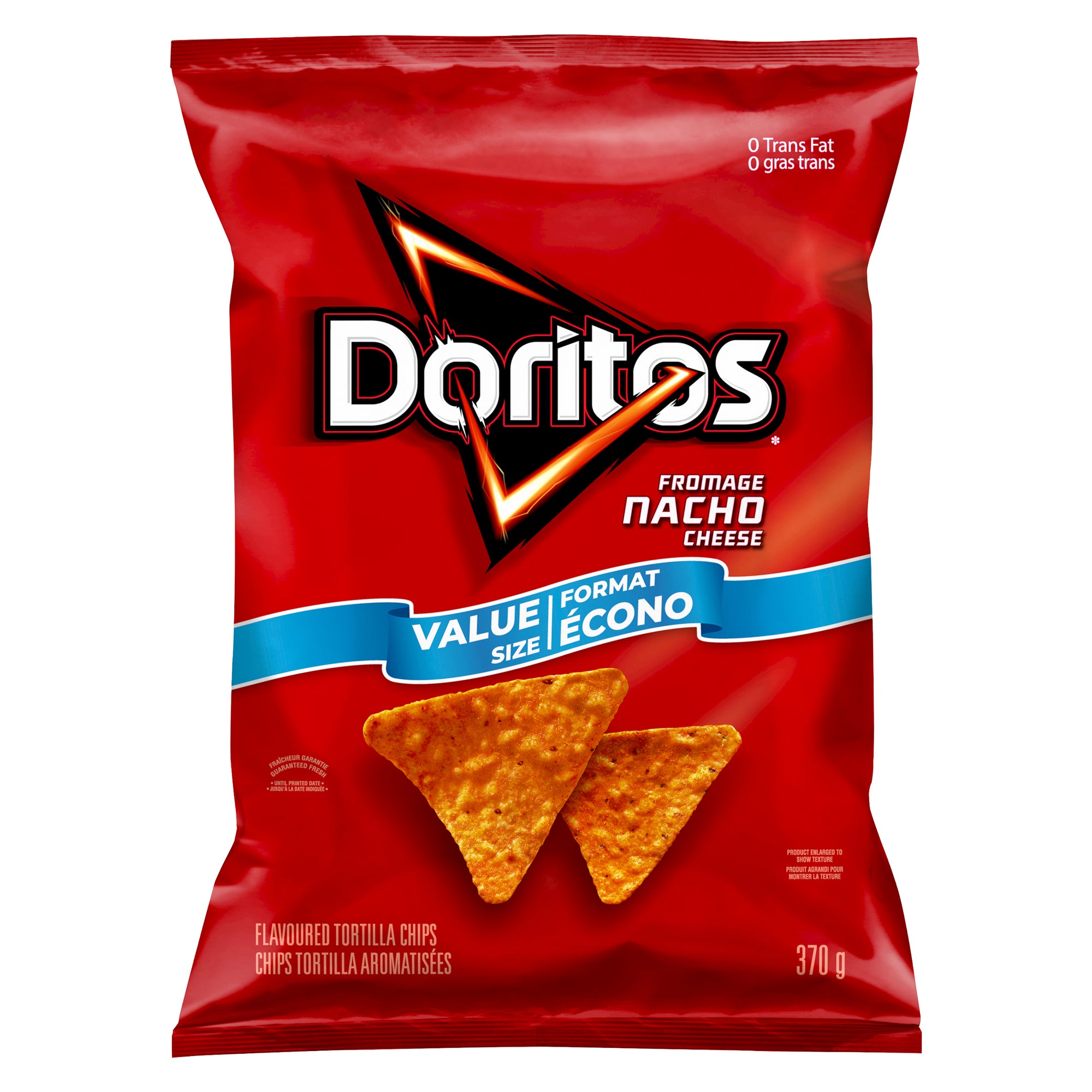 Doritos Nacho Cheese Tortilla Chips, 370g Giant Tiger