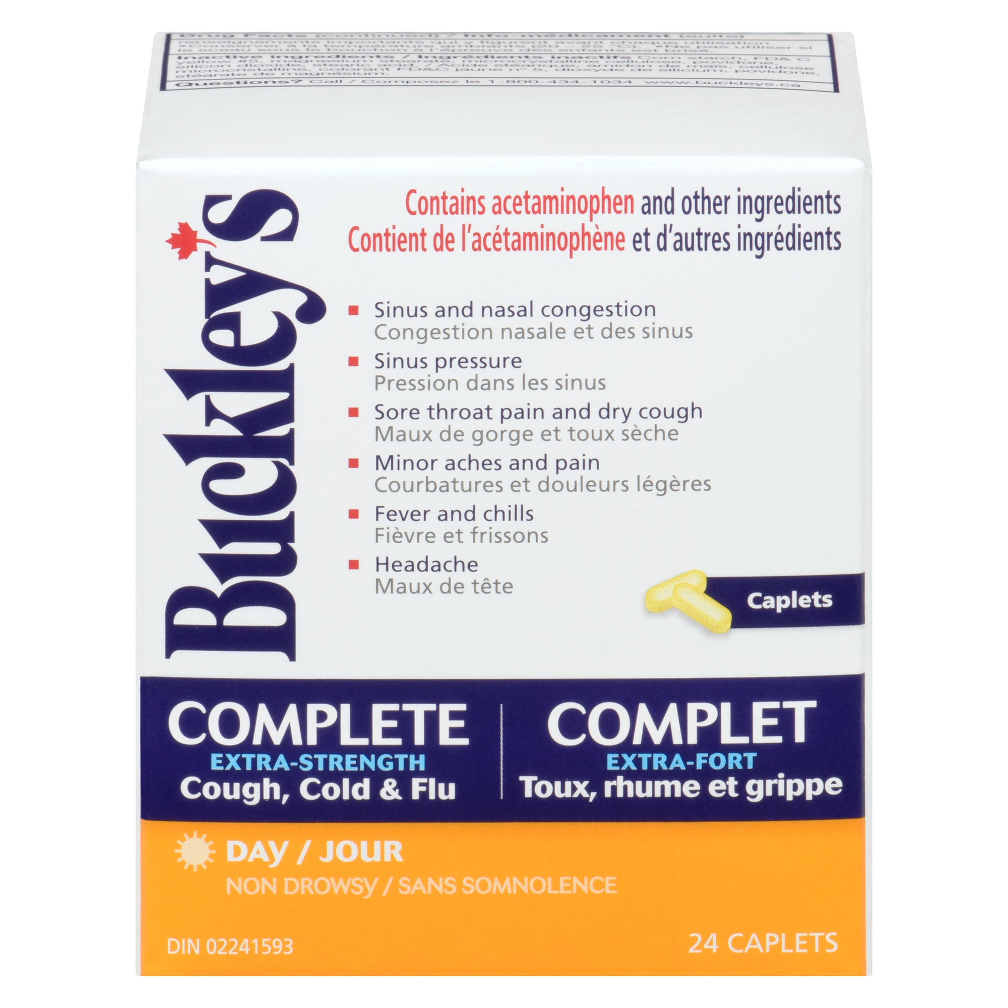 Buckley's Complete Cough, Cold & Flu, 24Pack Giant Tiger