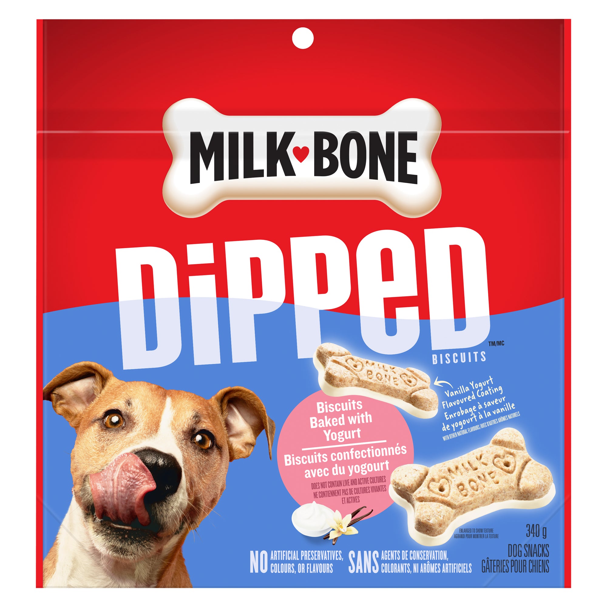 MilkBone YogurtDipped Dog Biscuits, 340g Giant Tiger