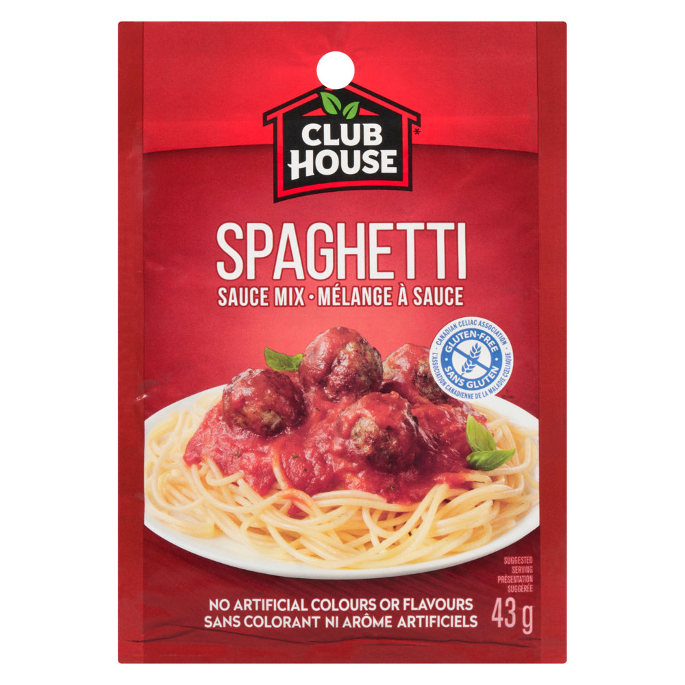 Club House Spaghetti Sauce Mix 43g Giant Tiger