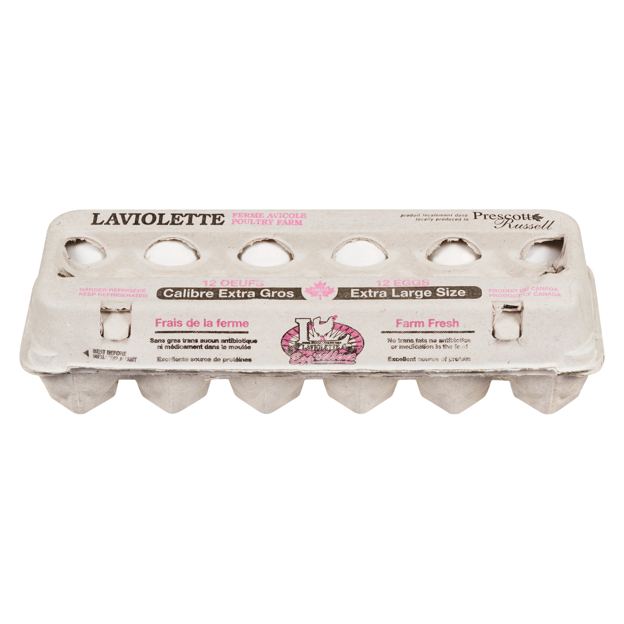 Poultry Farm Laviolette Extra Large Eggs, 12-Pack – Giant Tiger
