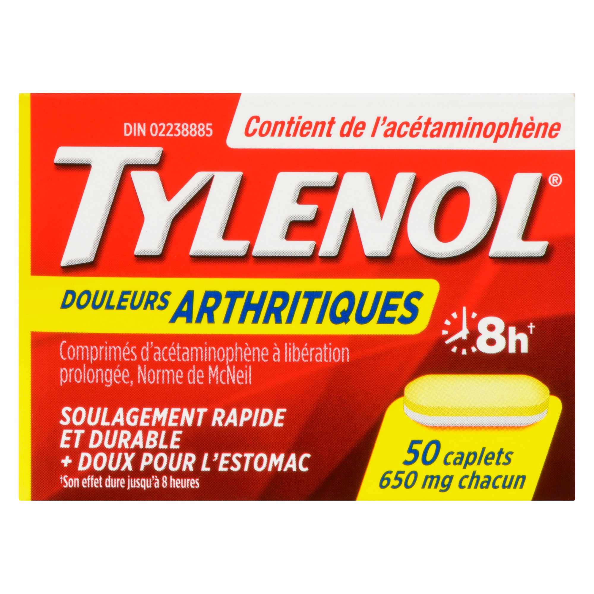 Tylenol Arthritis Pain Relief Caplets, 650mg, 50Pack Giant Tiger