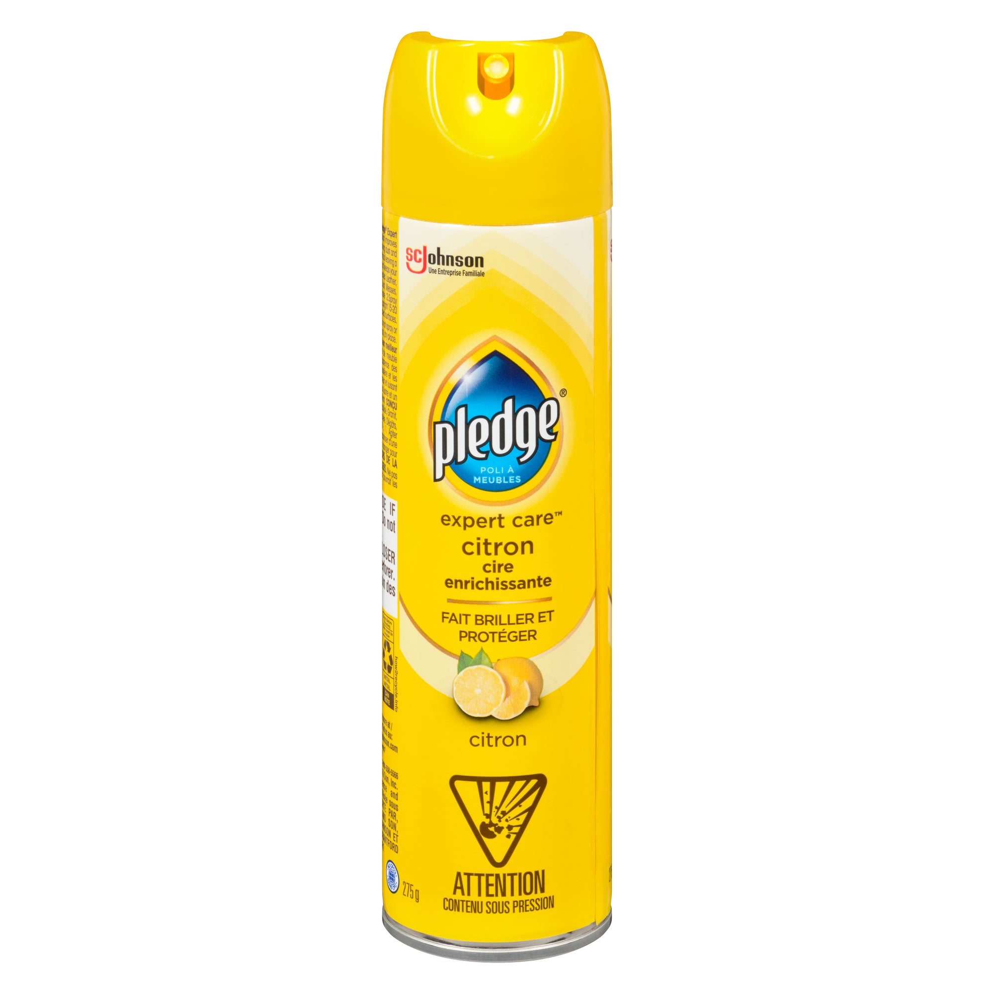 Pledge Lemon Fresh Aerosol Furniture Spray 275g. Giant Tiger