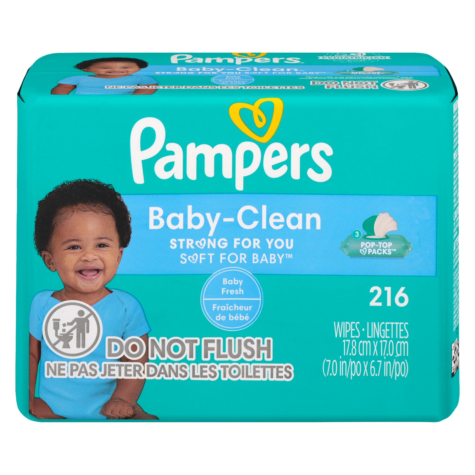 Pampers Baby Wipes, 3-Pack, 216-Count – Giant Tiger