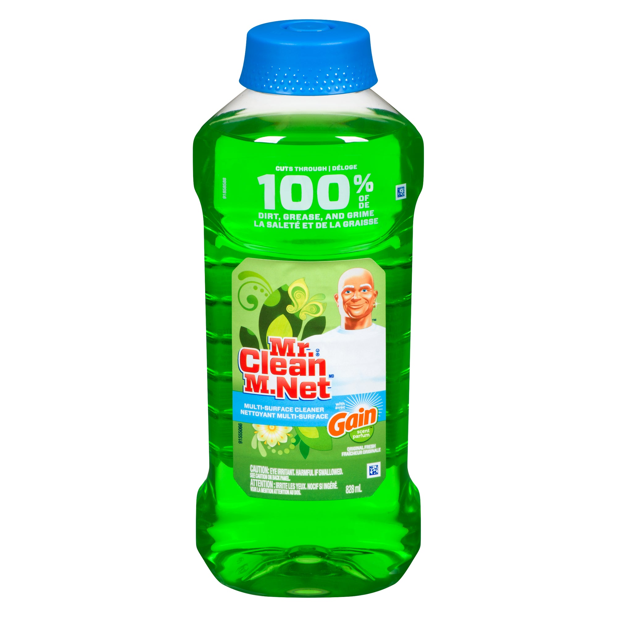 Mr. Clean MultiSurface Gain Original Scented Liquid Cleaner, 828mL