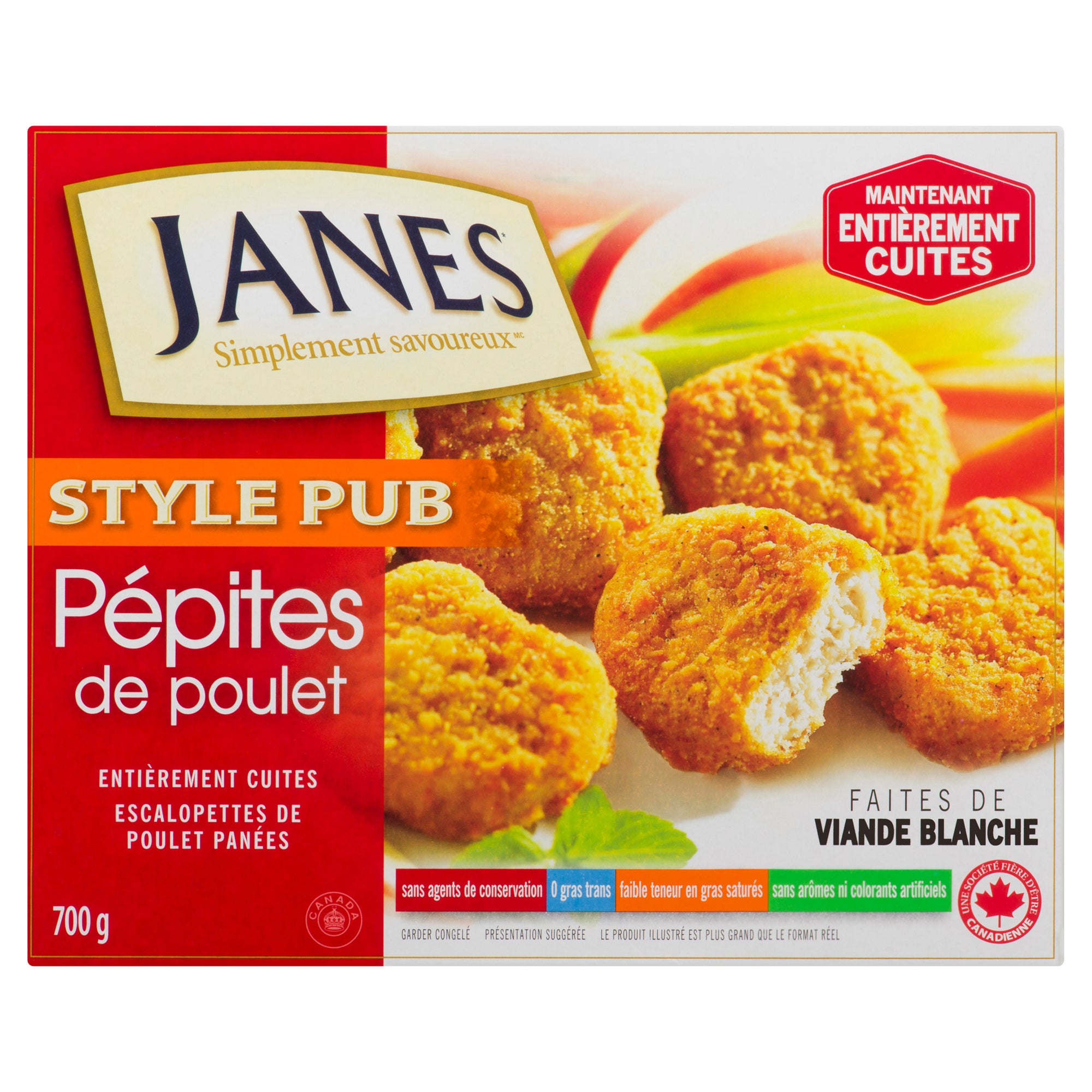 Janes Pub Style Chicken Nuggets 700g Giant Tiger
