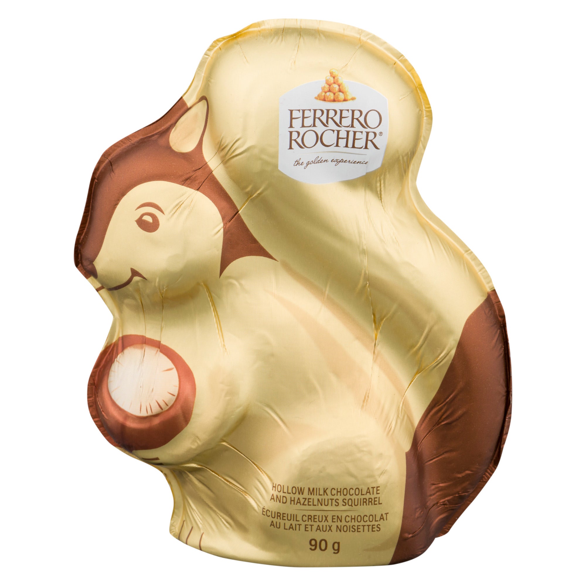 Ferrero Rocher Hollow Milk Chocolate and Hazelnuts Squirrel, 90g