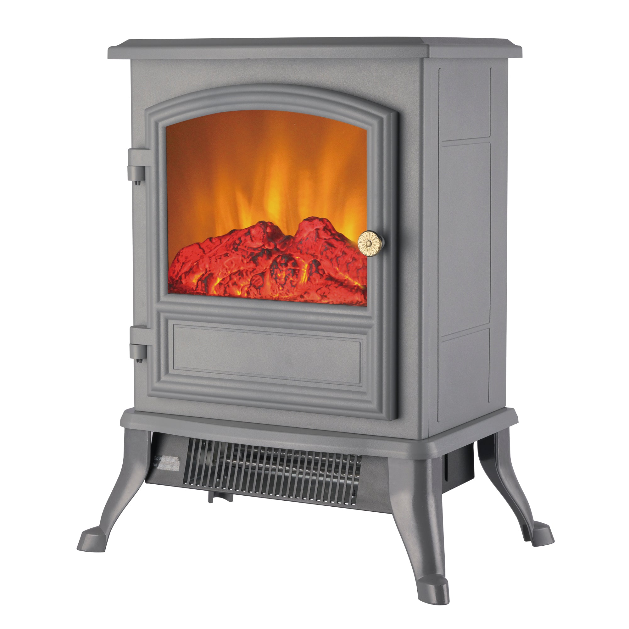 Infrared Fireplace Stove, 16.6-in x 10.9-in, Grey – Giant Tiger