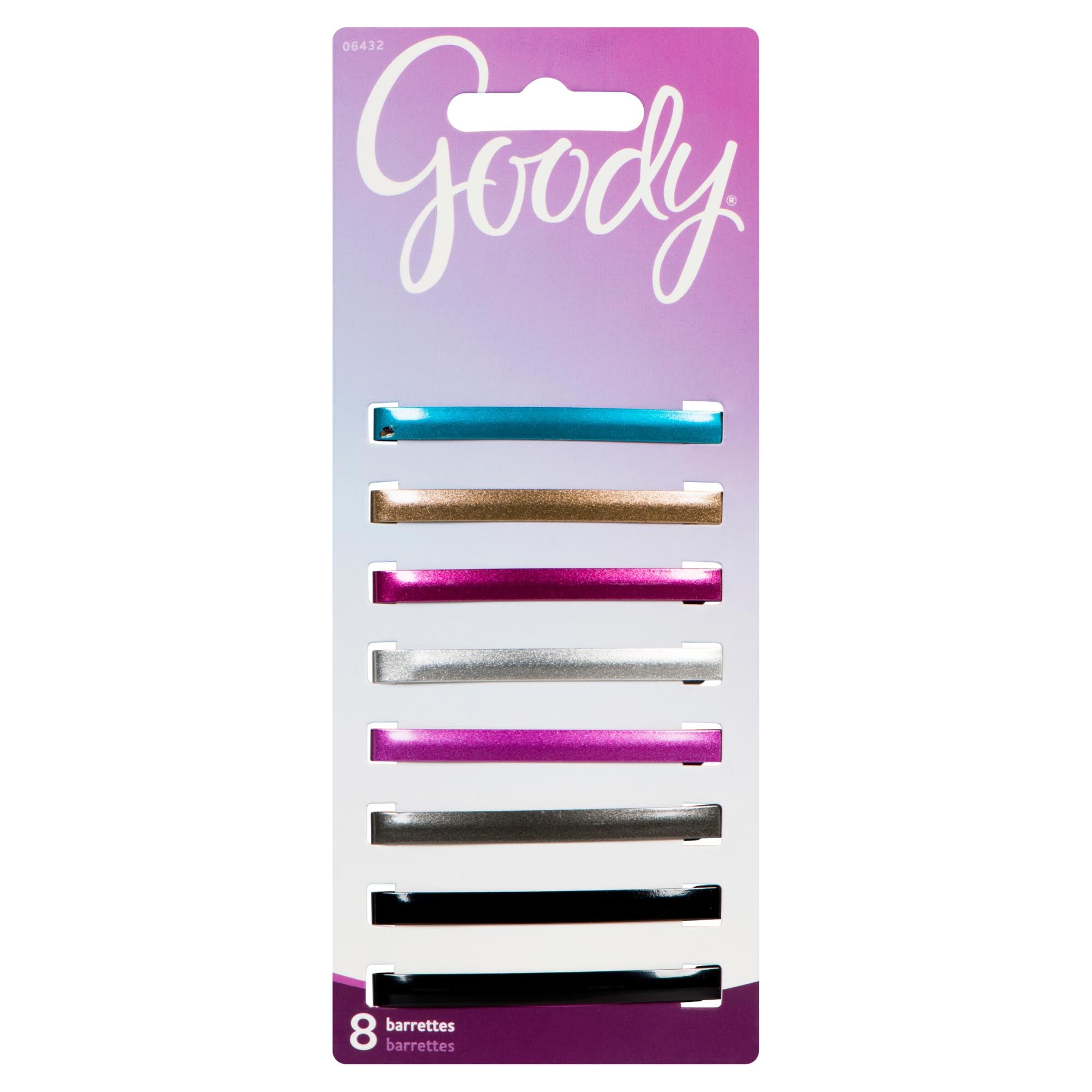 Goody Barrettes, MultiColoured, 8Pack Giant Tiger