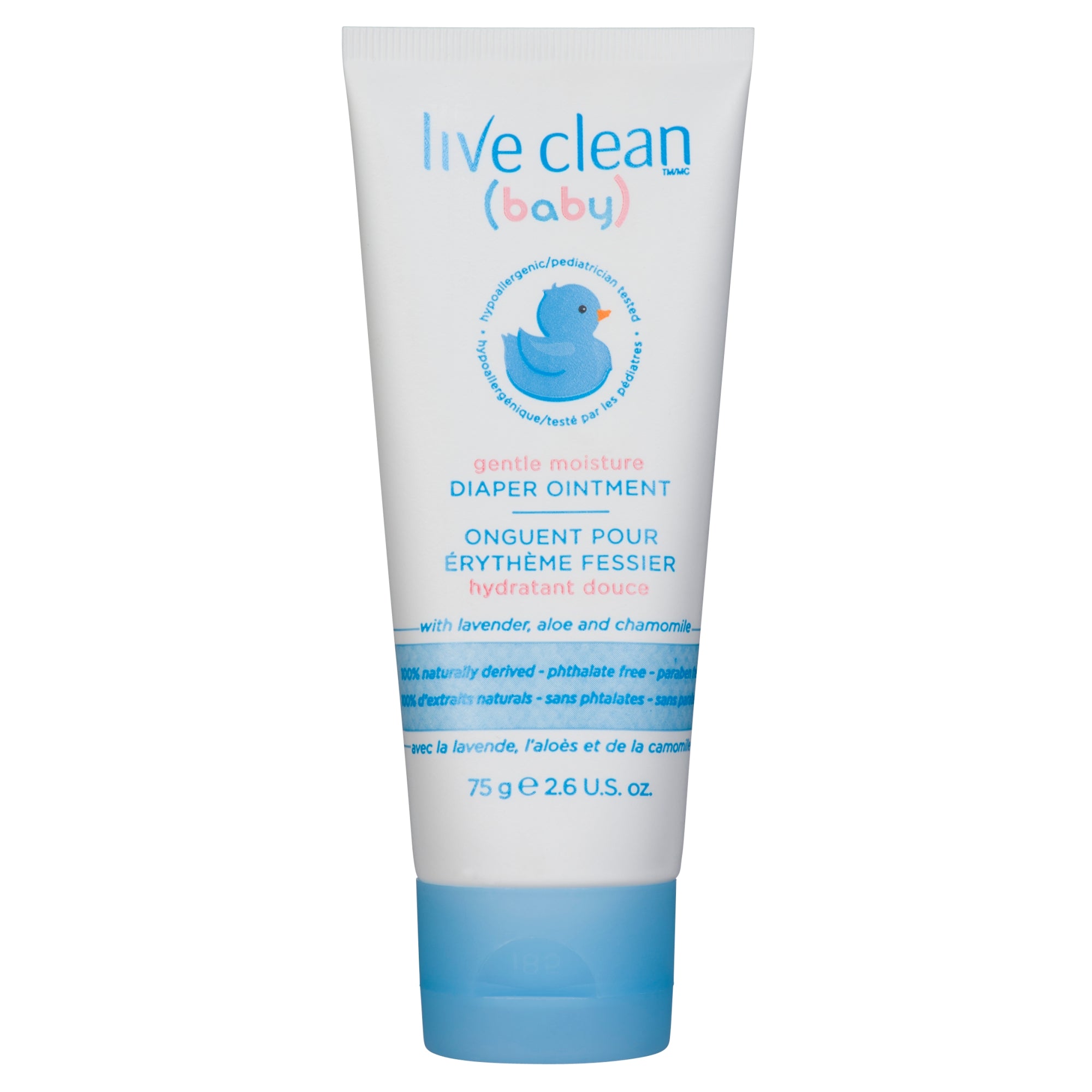 Live Clean Paraben and PhthalateFree Gentle Moisture Baby Diaper Oint