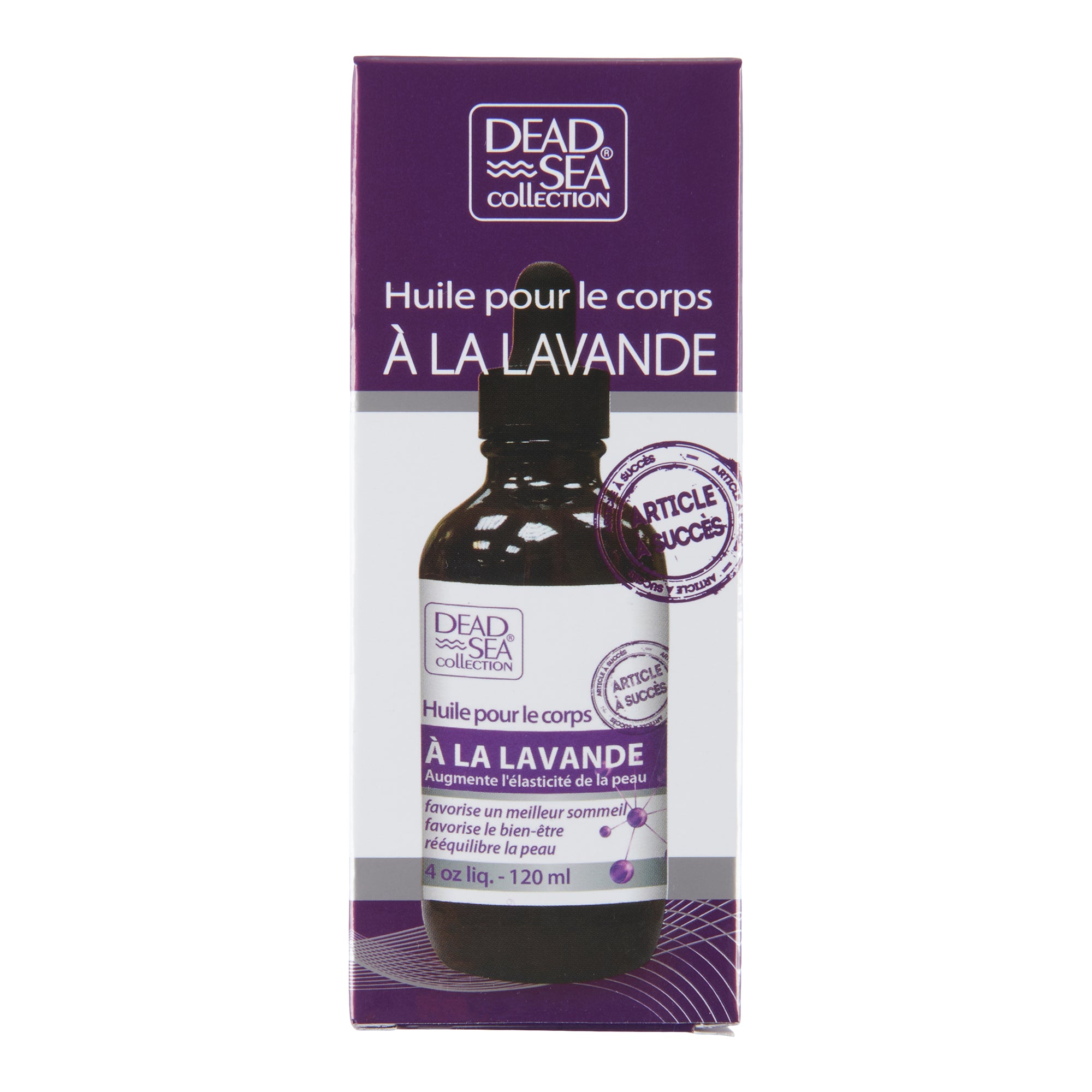 Dead Sea Collection Lavender Body Oil, 120ml Giant Tiger