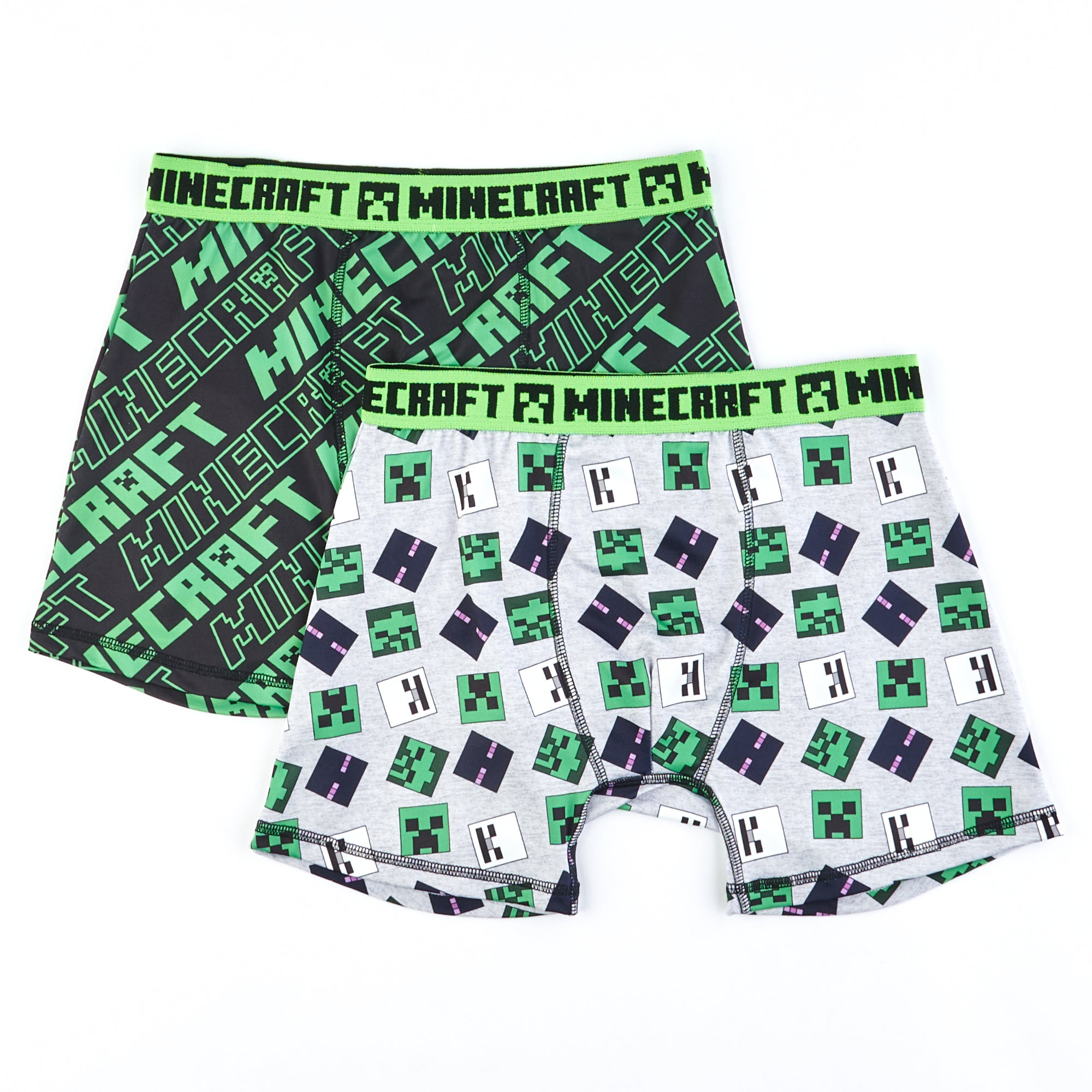 Minecraft Licensed Boy's Printed Boxers, 2-Pack – Giant Tiger