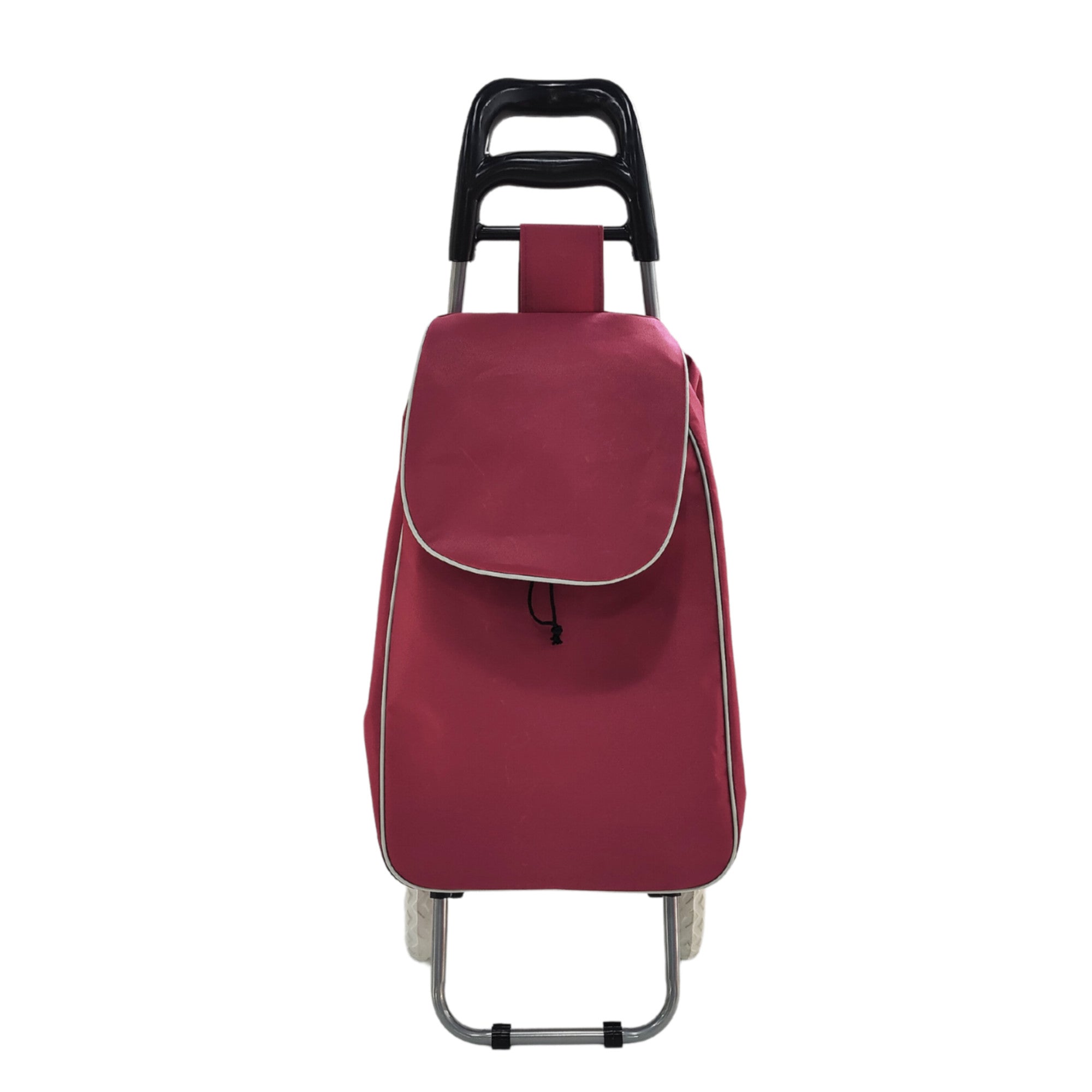 Solid 2Wheel Shopping Cart, Assorted Giant Tiger