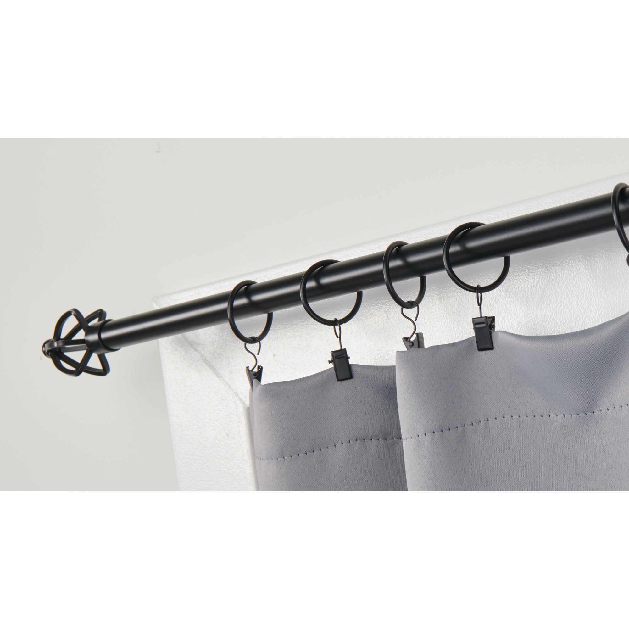 TOP-VIGOR Lot De 24 Anneaux De Rideaux En Métal De 45 Mm De Diamètre Intérieur, Anneaux De Suspension Coulissants Pour Tringles De Fenêtre, Rideaux De Douche, Draperie, Doré