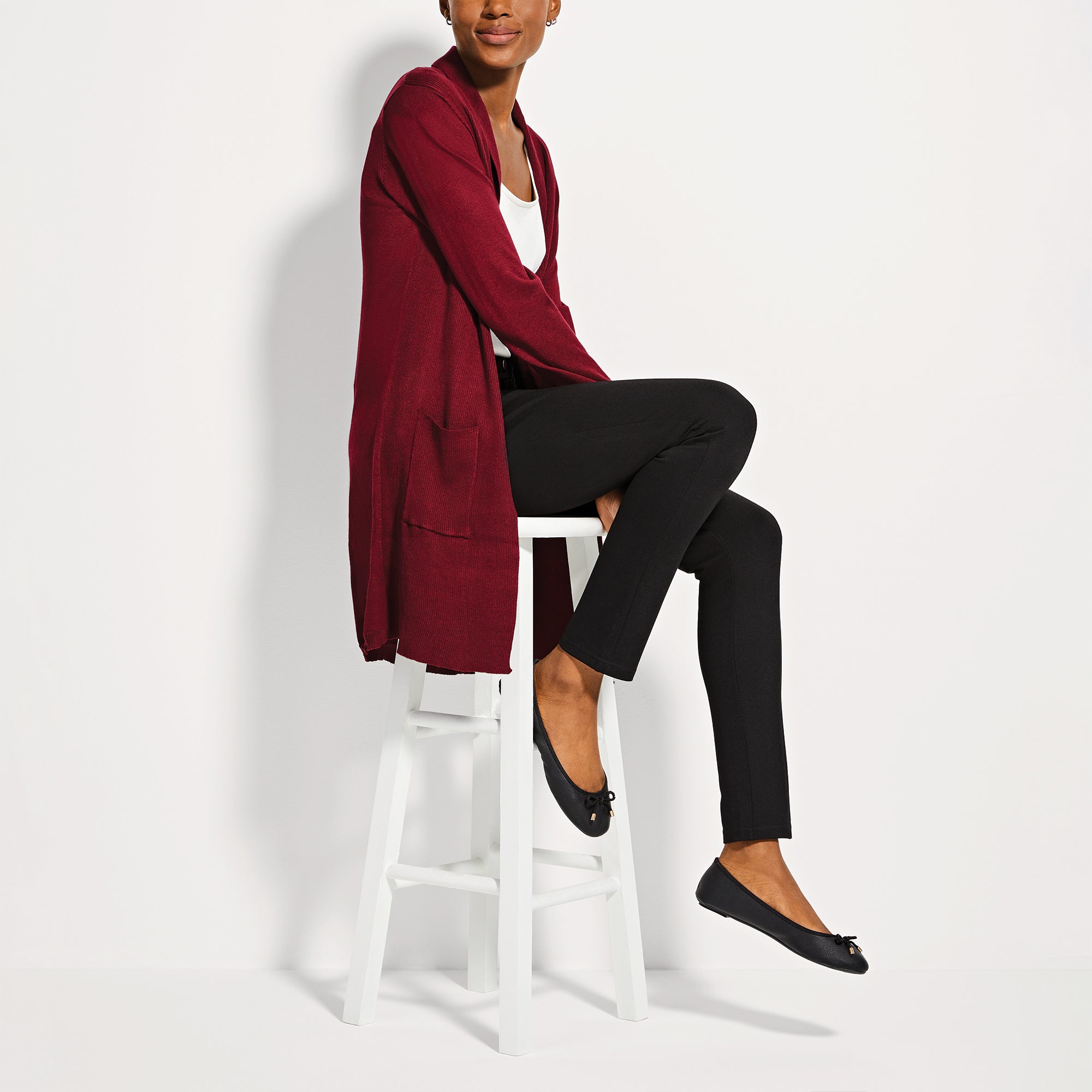 Women's Open Front Cardigan Giant Tiger