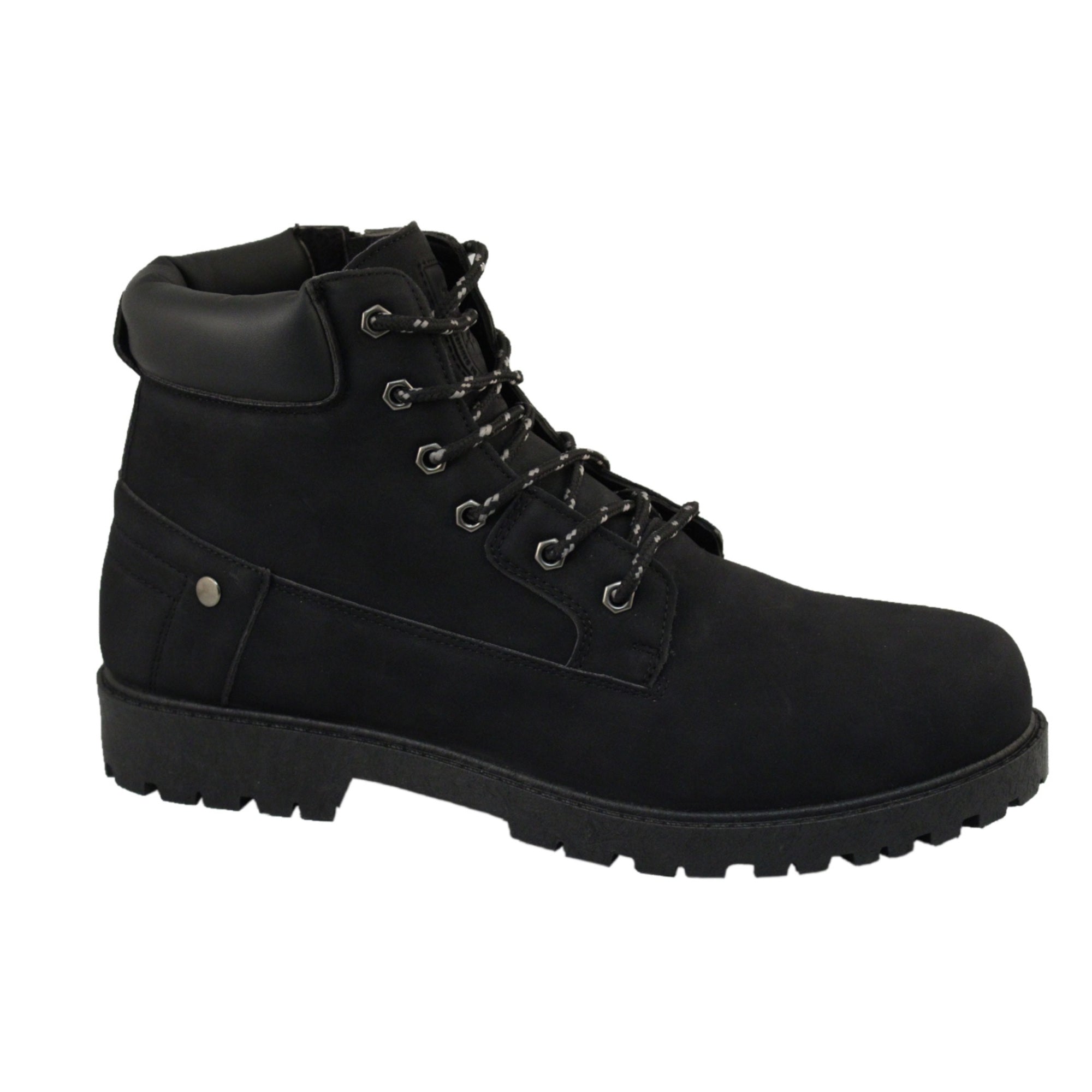 Mountain Ridge Men's Hiking Boots, Black - Main Image