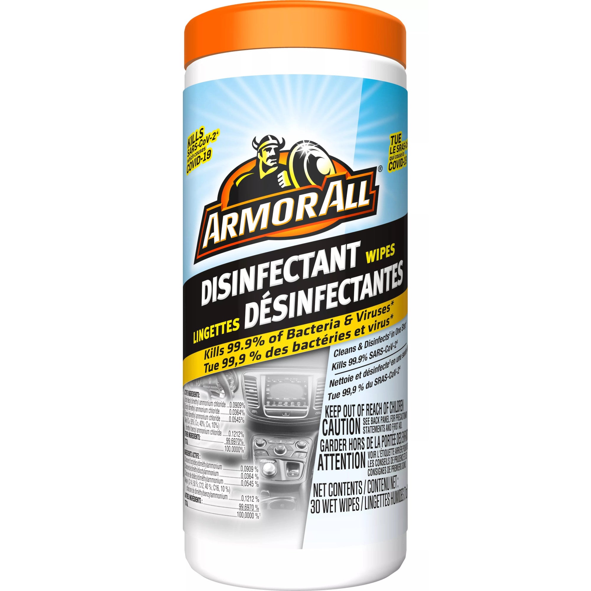 Armor All Disinfectant Wipes, 30Pack Giant Tiger