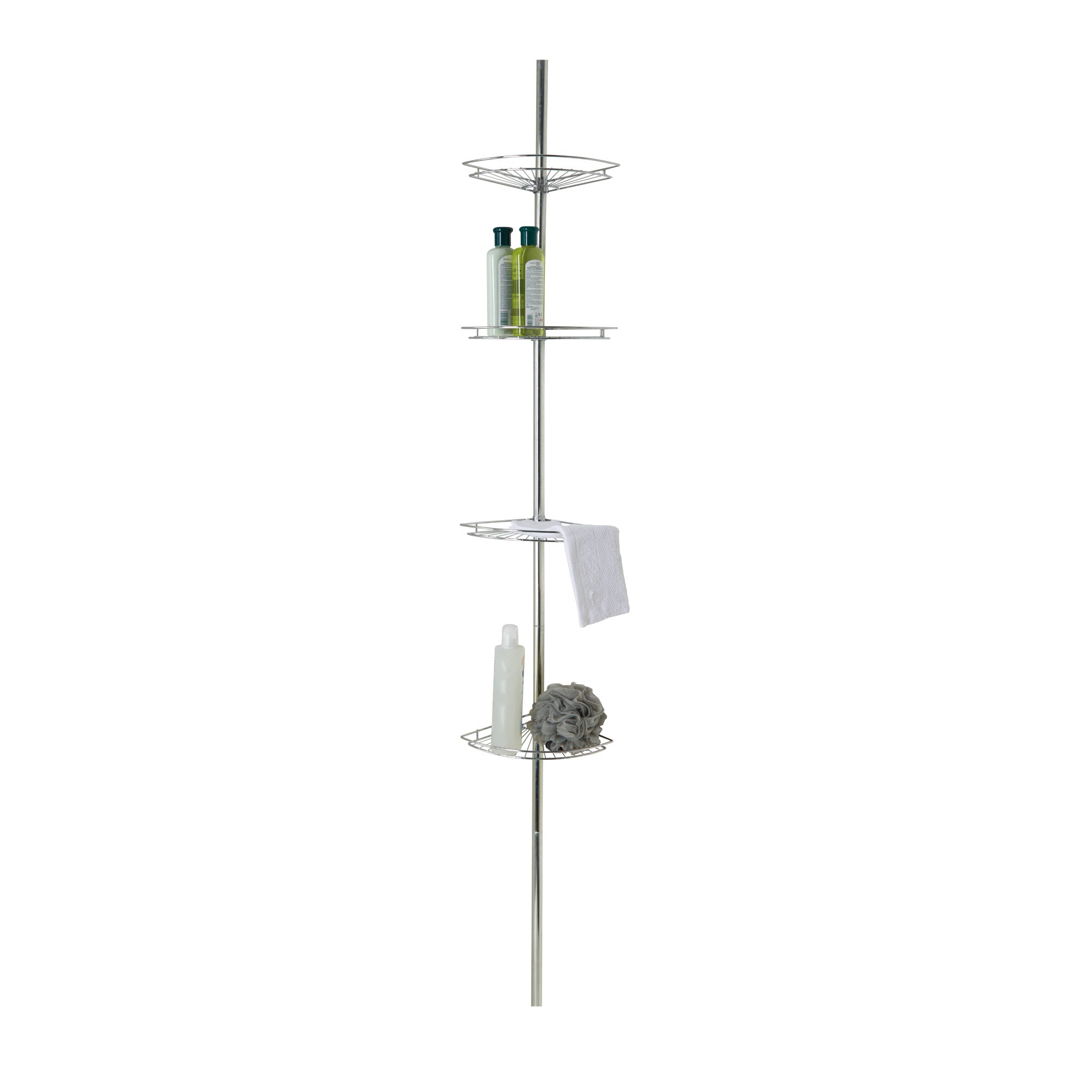 4-Tier Bathroom Corner Shelf – Giant Tiger