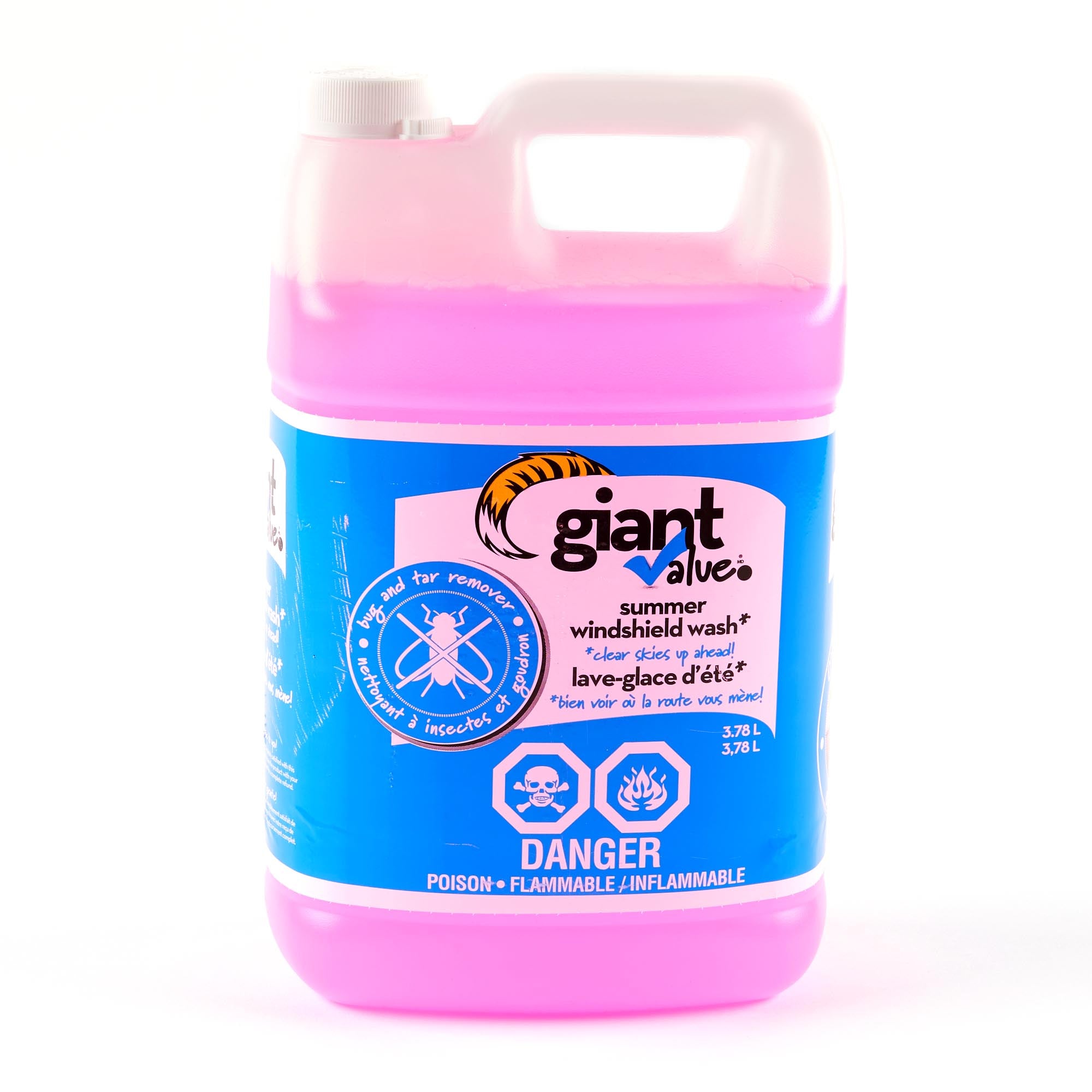 Giant Value Summer Windshield Wash, 3.78L Giant Tiger