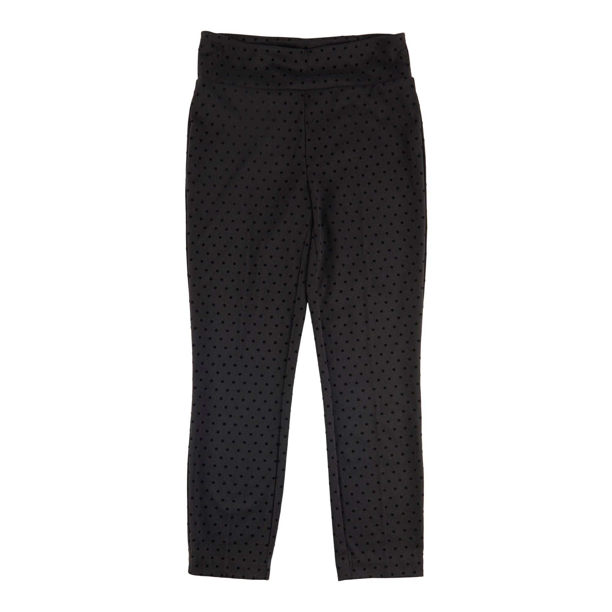 lily Women's Festive PullOn Flocked Pants Giant Tiger